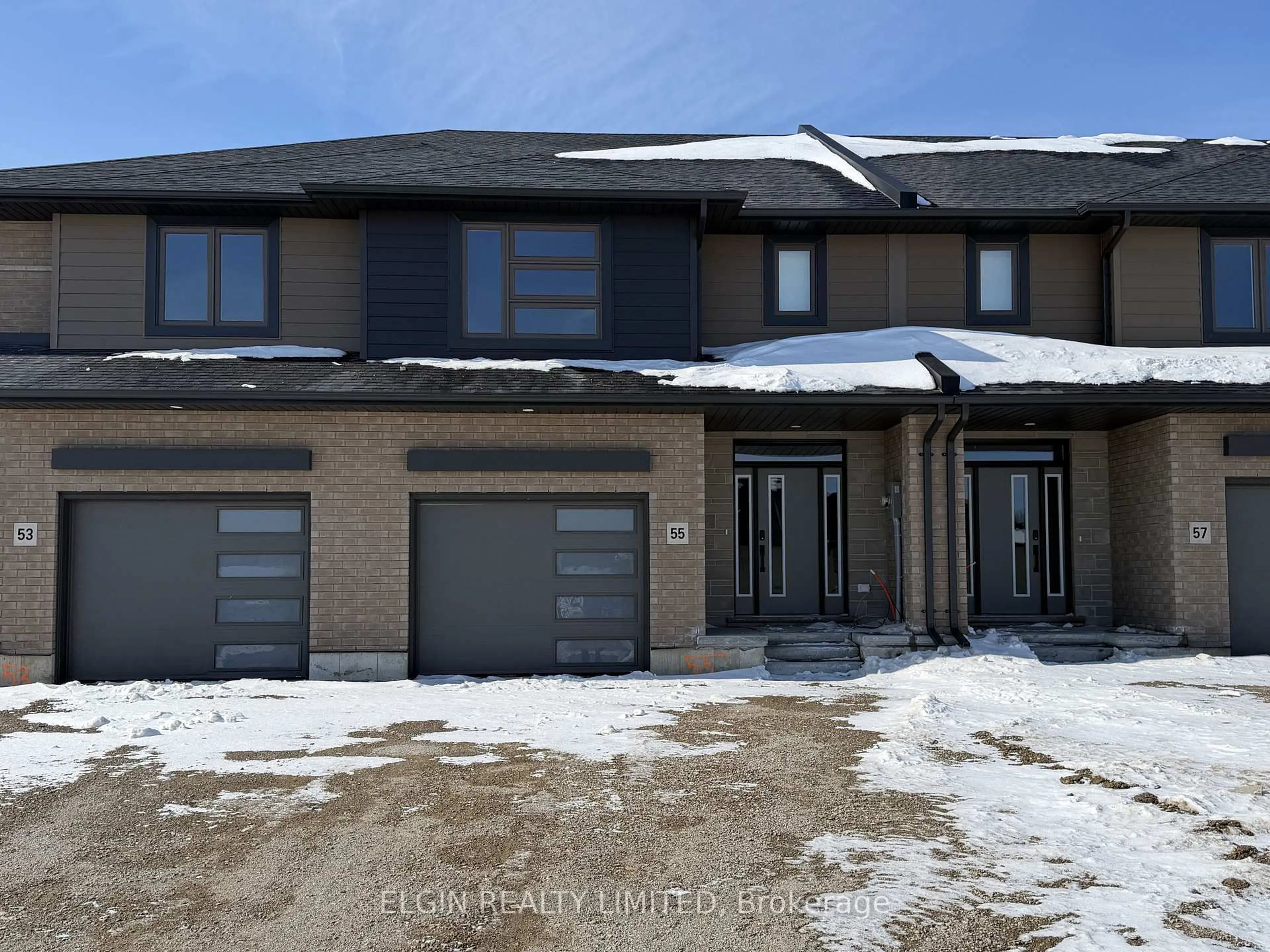 Home with brick exterior material, street for 55 Woodcock Dr, Tillsonburg Ontario N4G 0L9