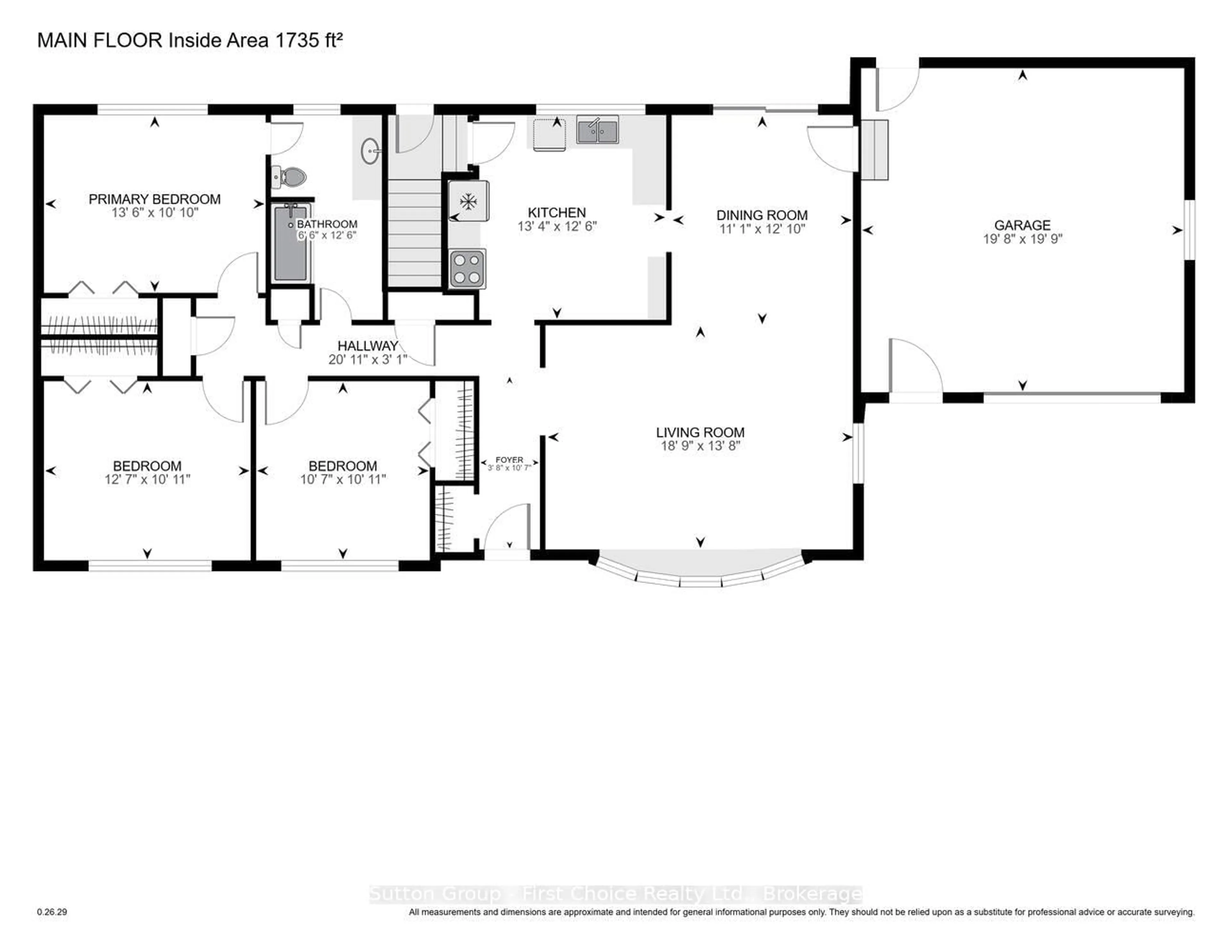 Floor plan for 99 Henry St, West Perth Ontario N0K 1N0