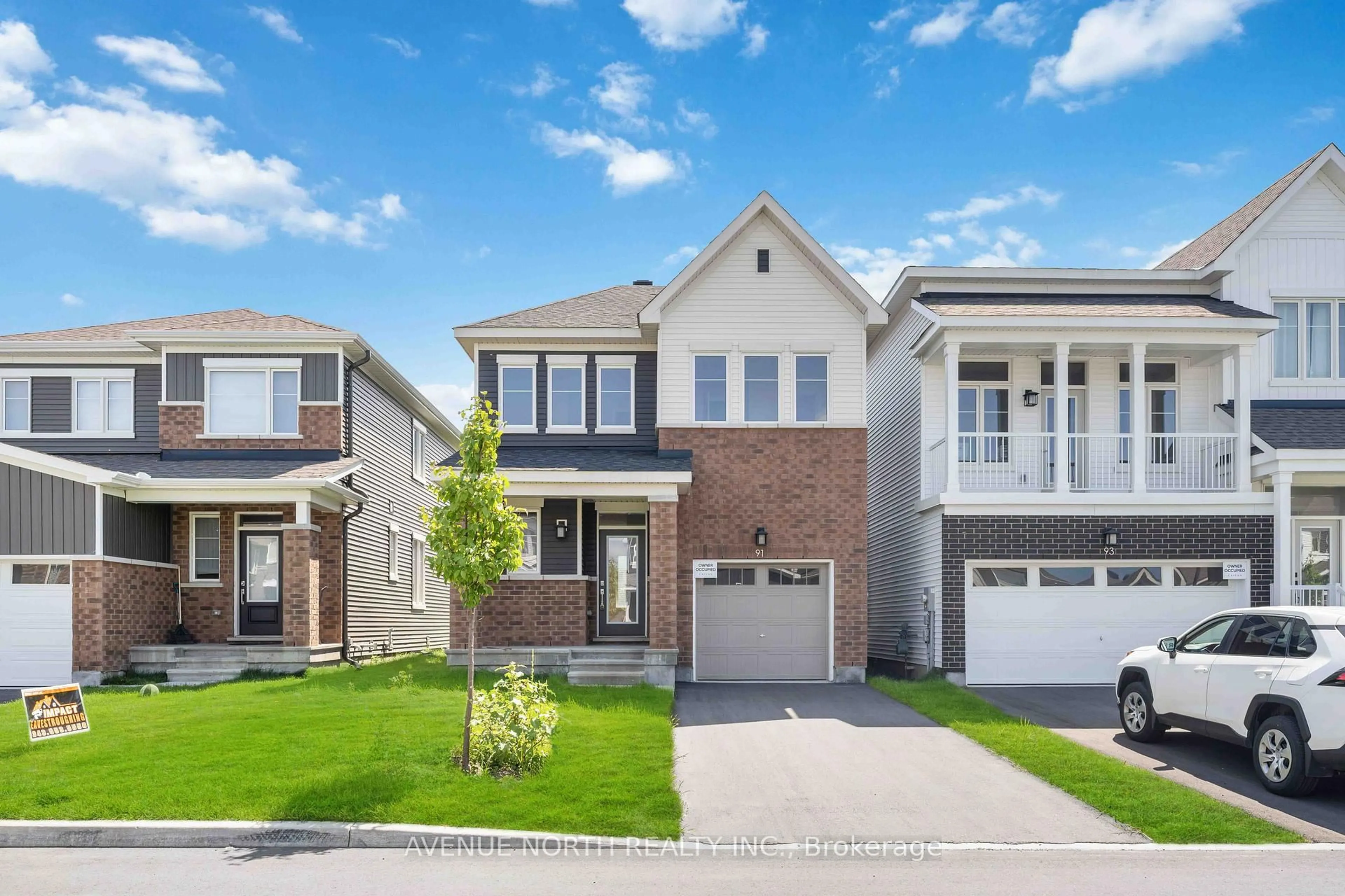 Home with brick exterior material, street for 91 MUDMINNOW Cres, Orleans Ontario K4A 5H9