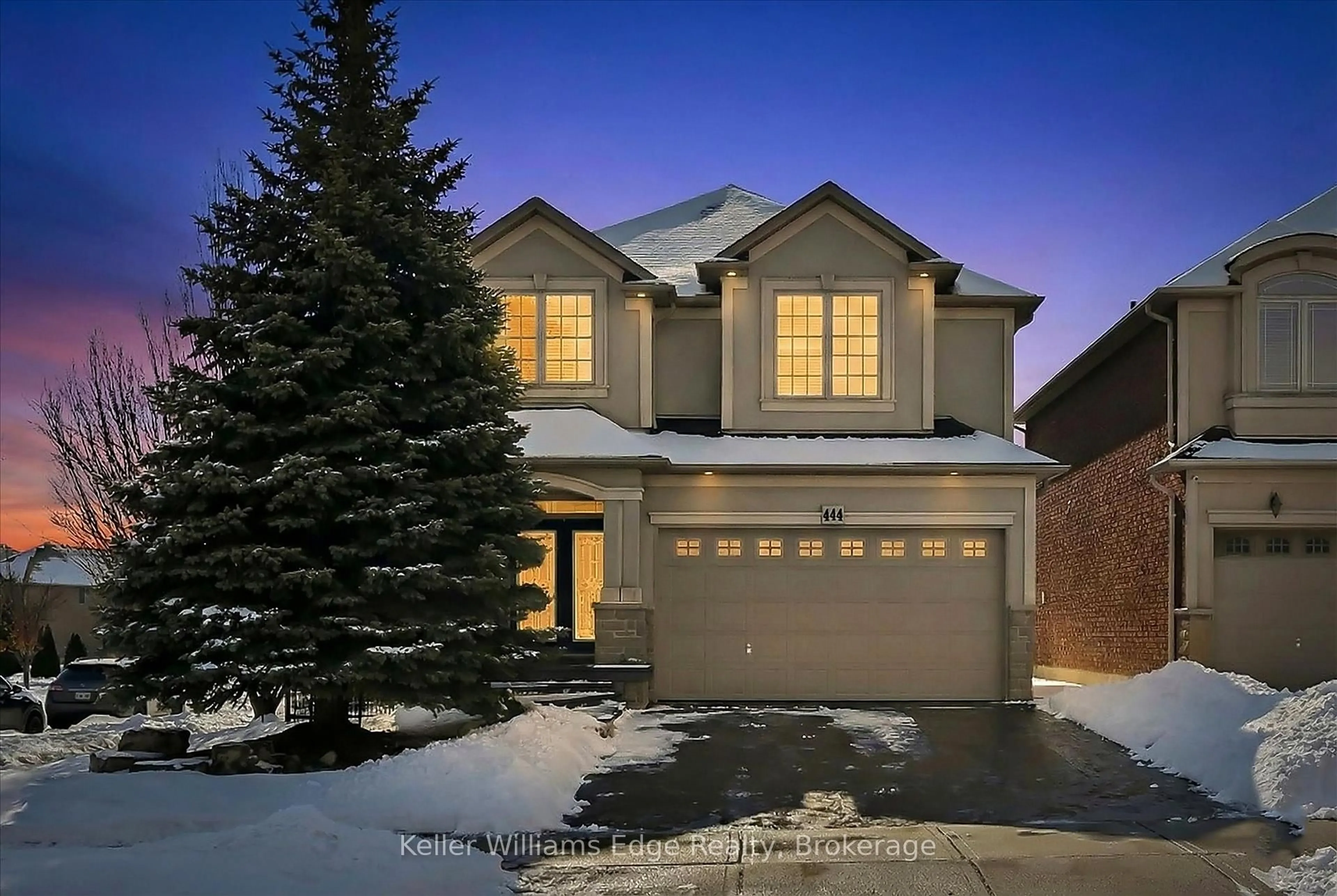 Home with brick exterior material, street for 444 DICENZO Dr, Hamilton Ontario L9B 0B3