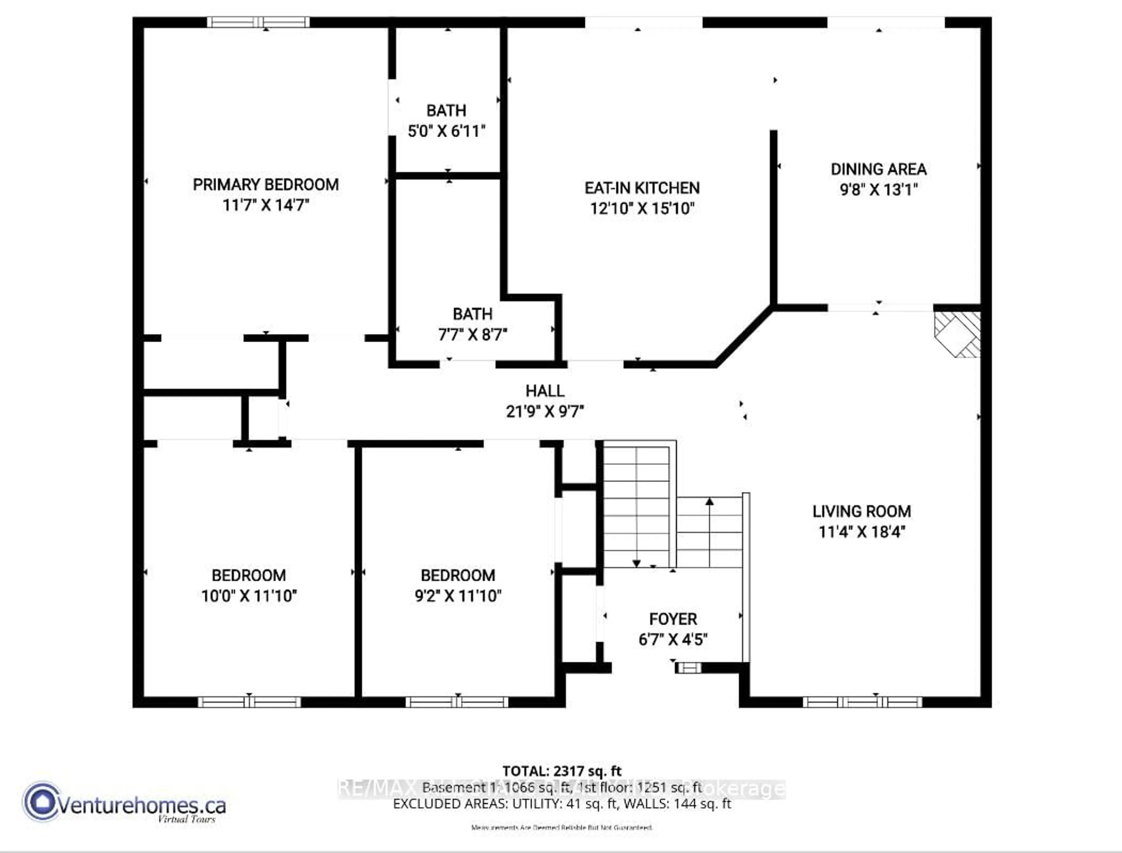 Floor plan for 9 Don Crt, Kawartha Lakes Ontario K9V 5T1