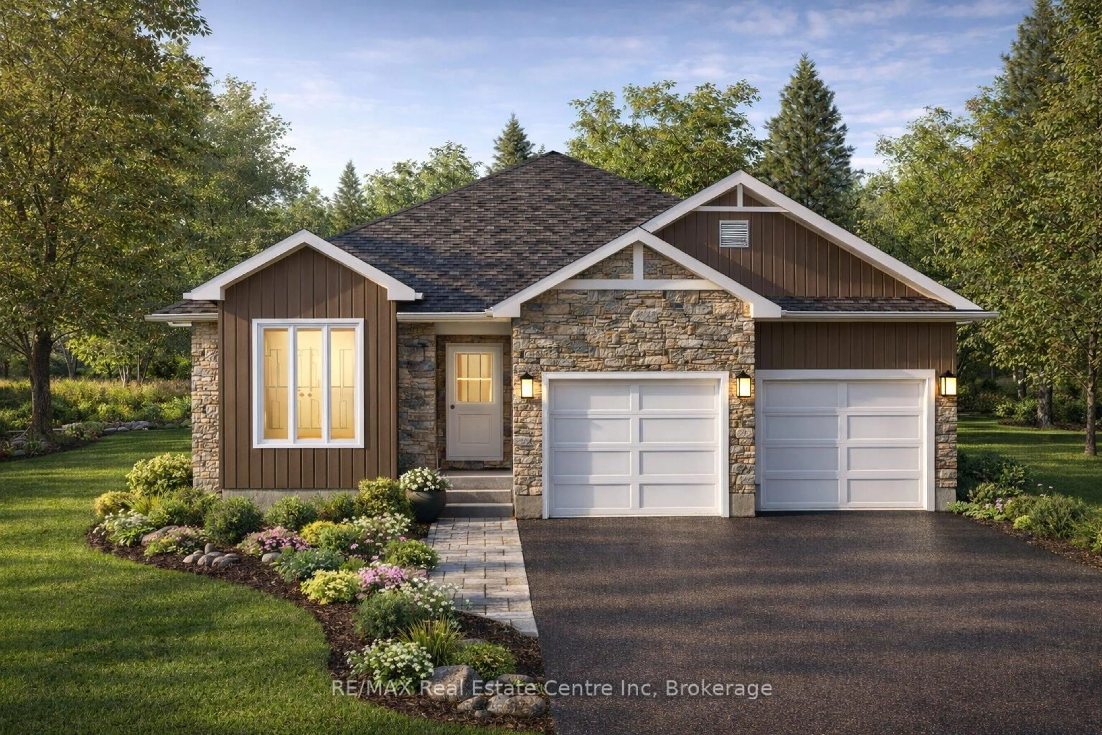 Home with brick exterior material, street for 202 Bridge Cres, Minto Ontario N0G 2P0