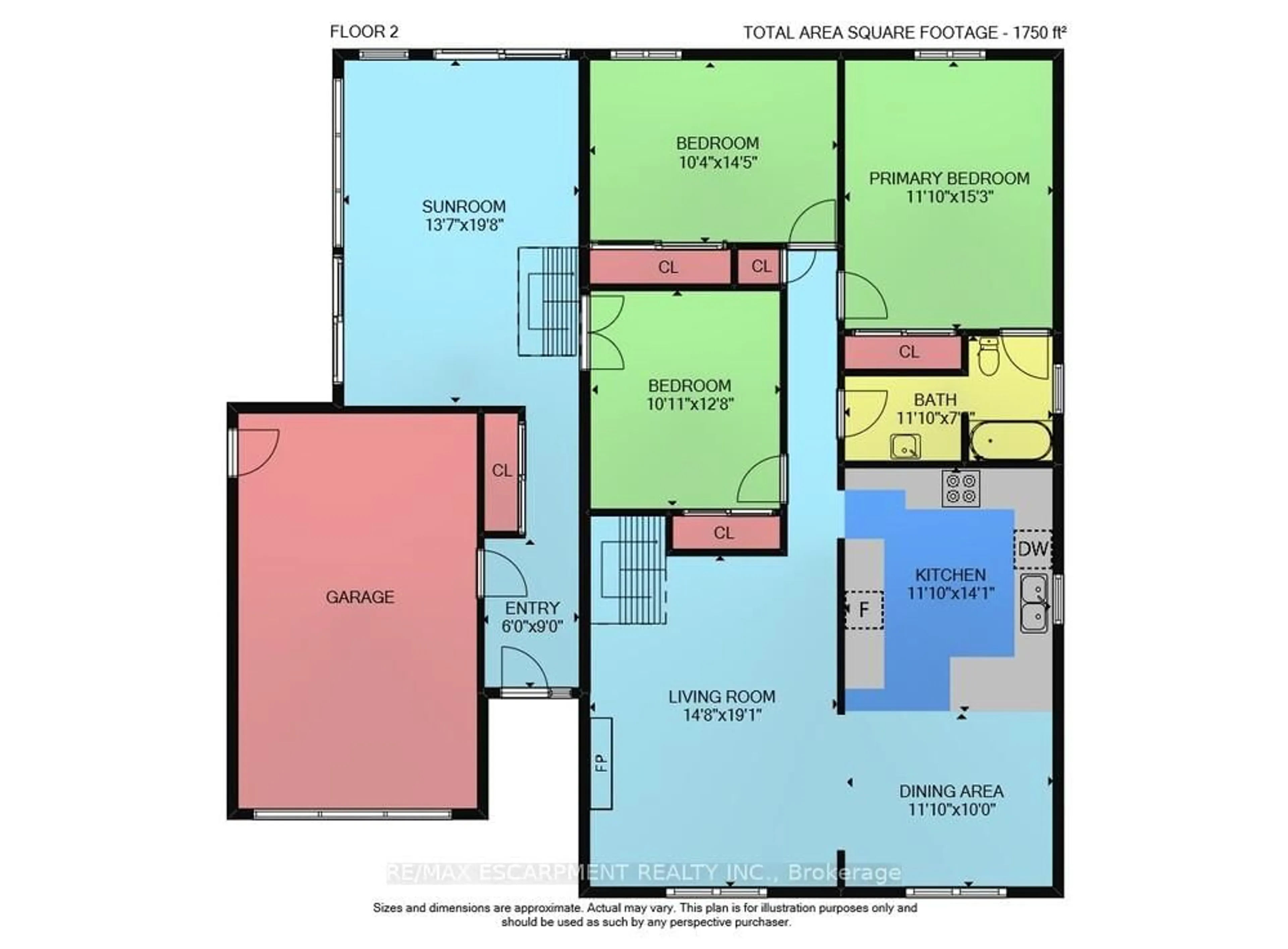 Floor plan for 16 Samuel Rd, Grimsby Ontario L3M 4P6