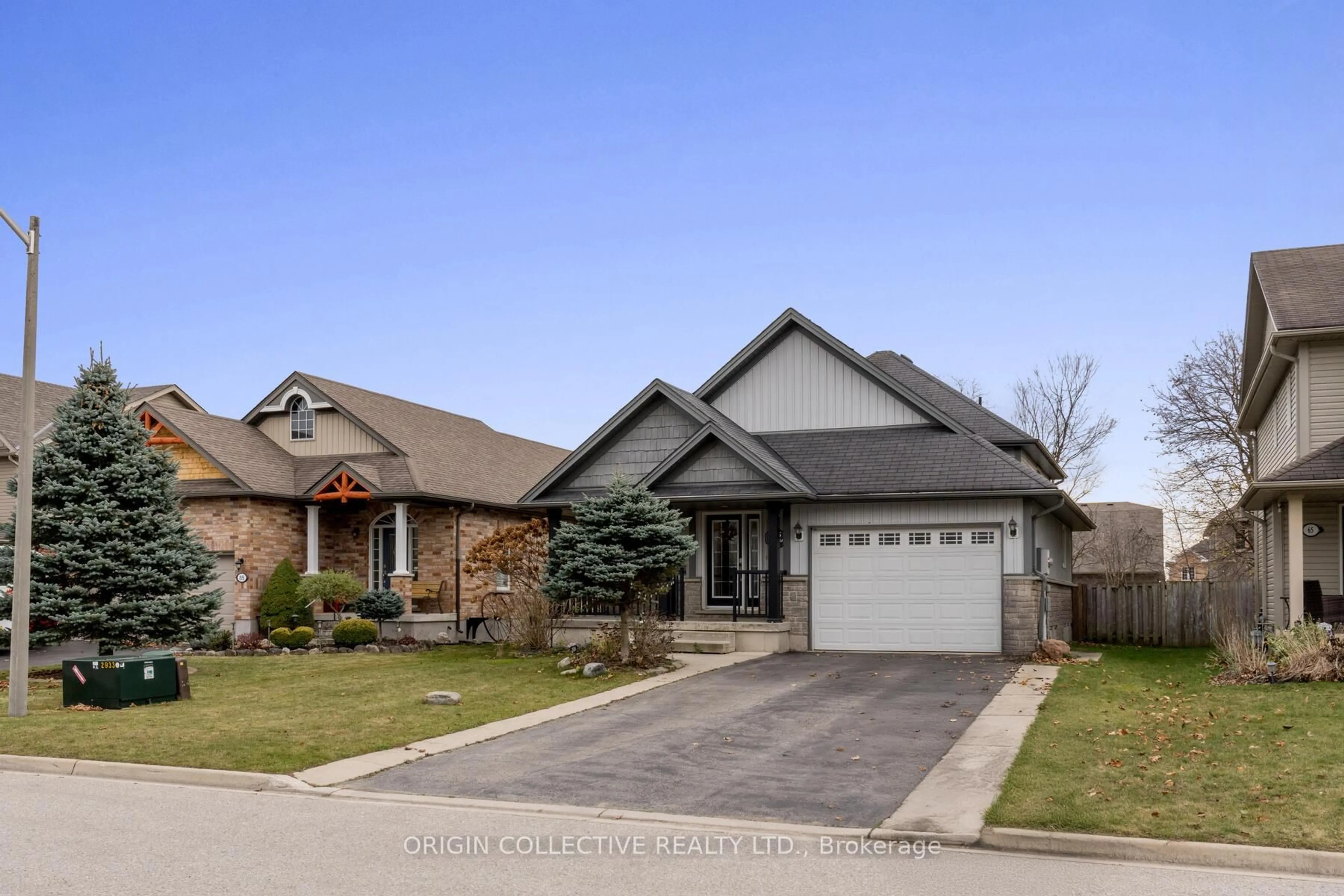 Home with brick exterior material, street for 75 Sheffield St, Southgate Ontario N0C 1B0