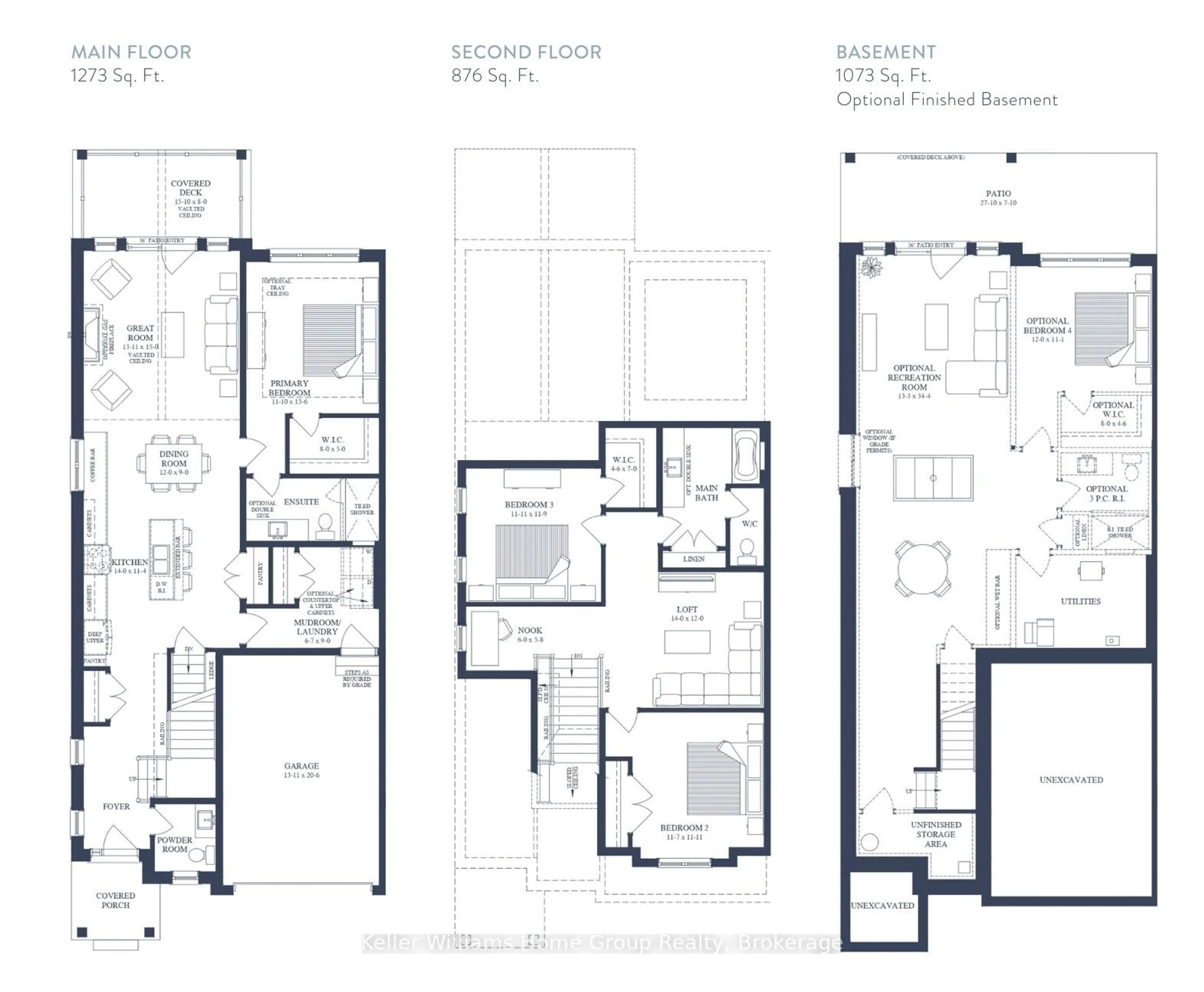 Floor plan for 17 Quibell Lane, Centre Wellington Ontario N0B 1S0