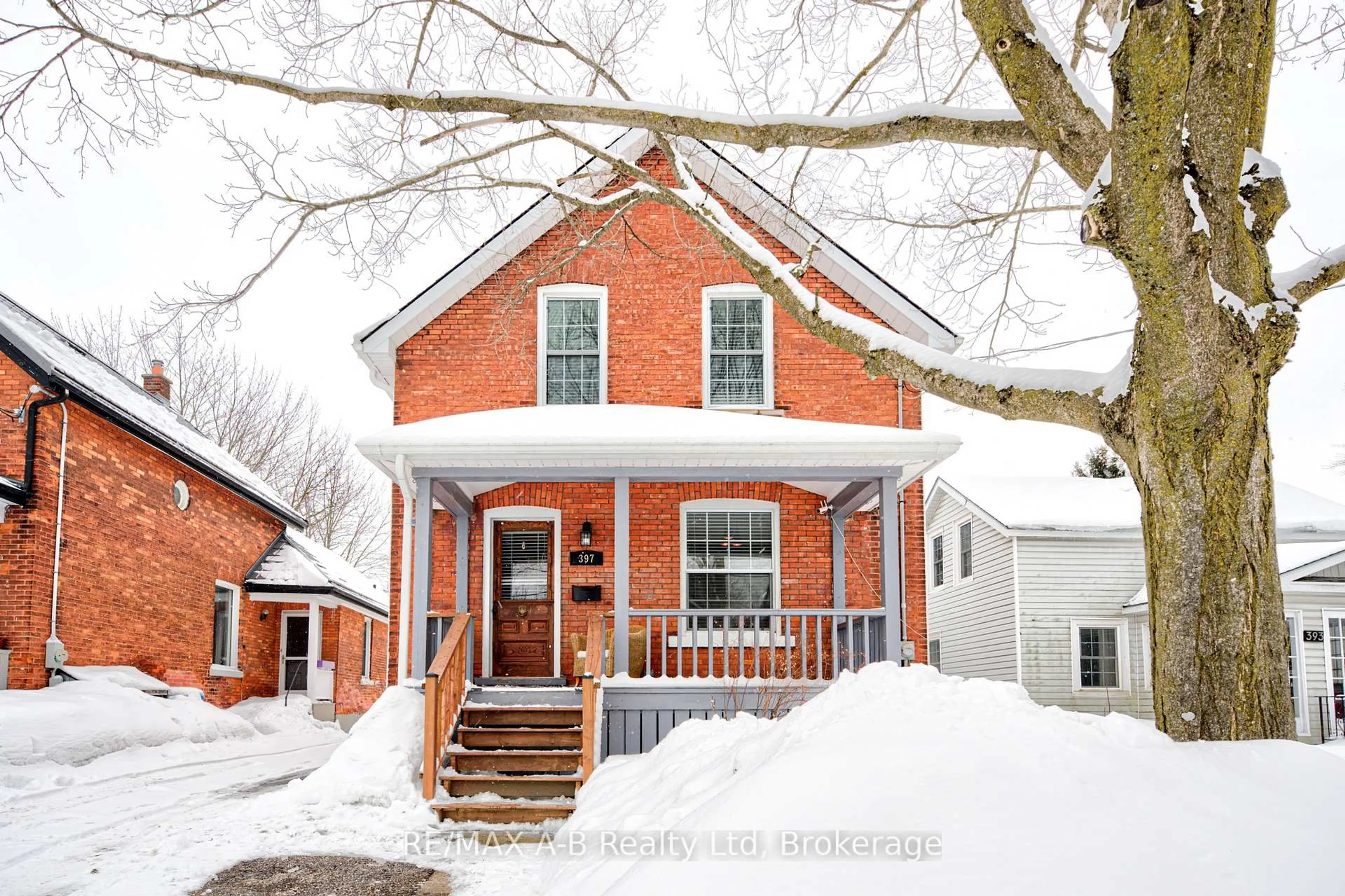 Home with brick exterior material, street for 397 Albert St, Stratford Ontario N5A 3L2