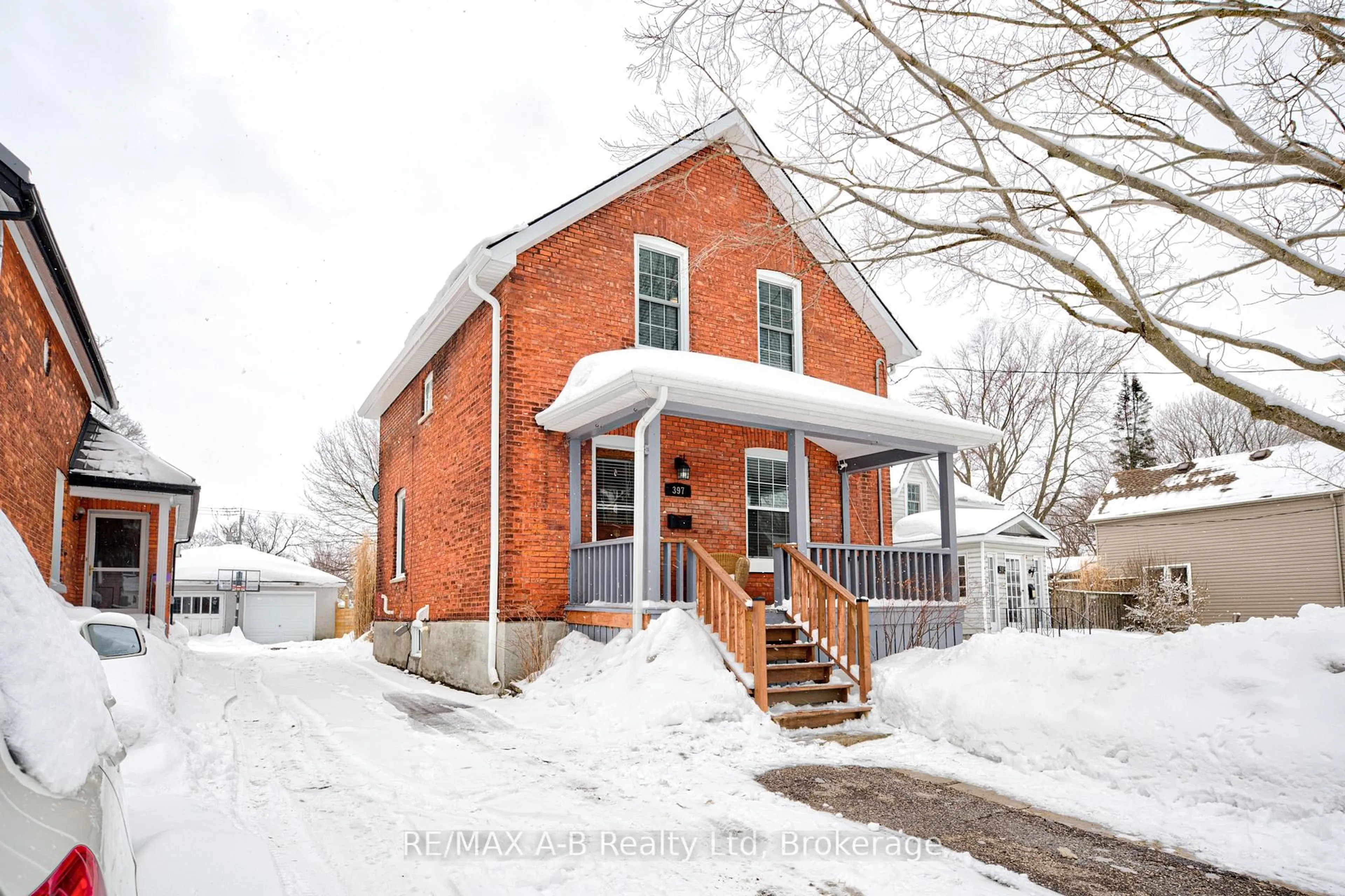 Home with brick exterior material, street for 397 Albert St, Stratford Ontario N5A 3L2
