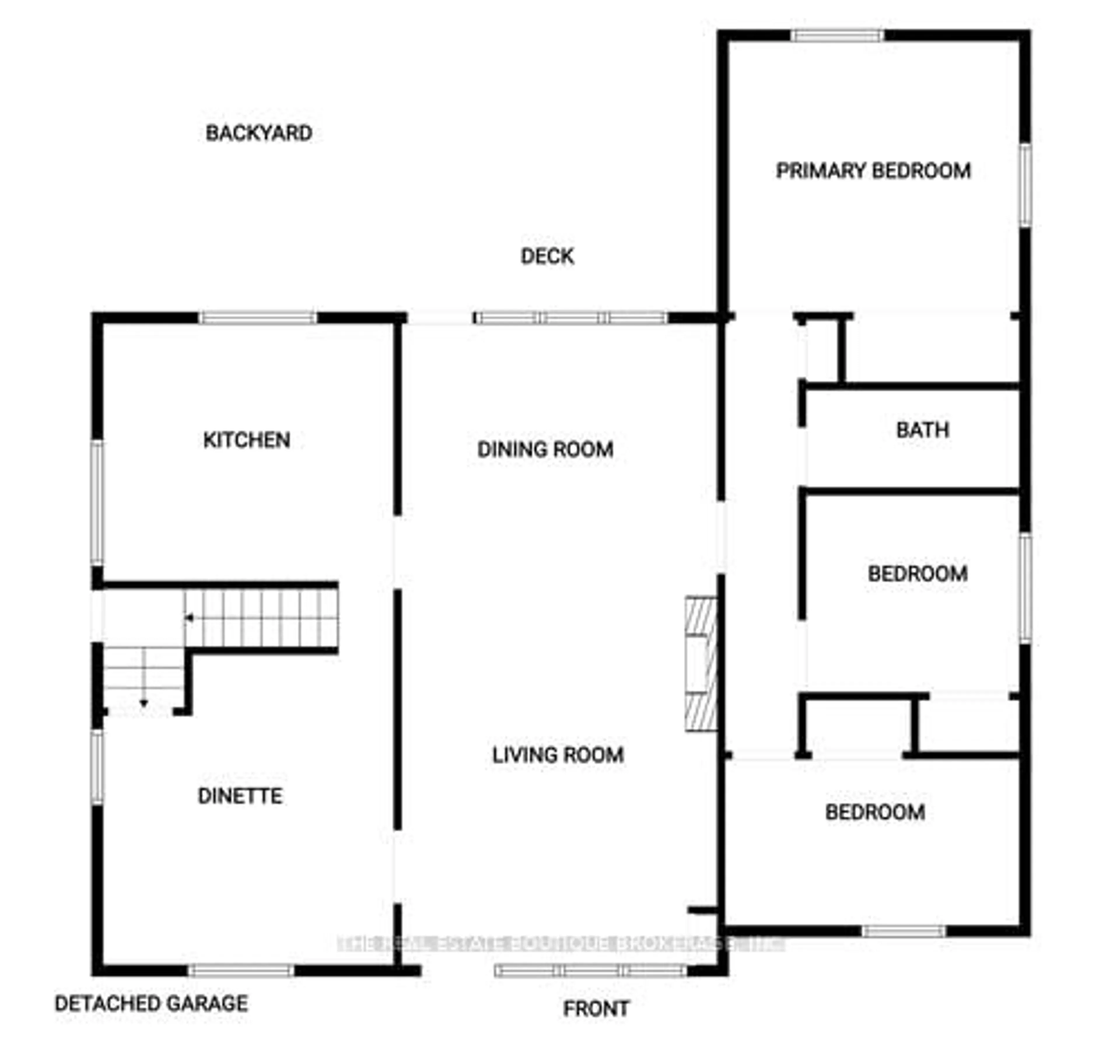 Floor plan for 1966 Concession 2, Hamilton Ontario L0R 1T0