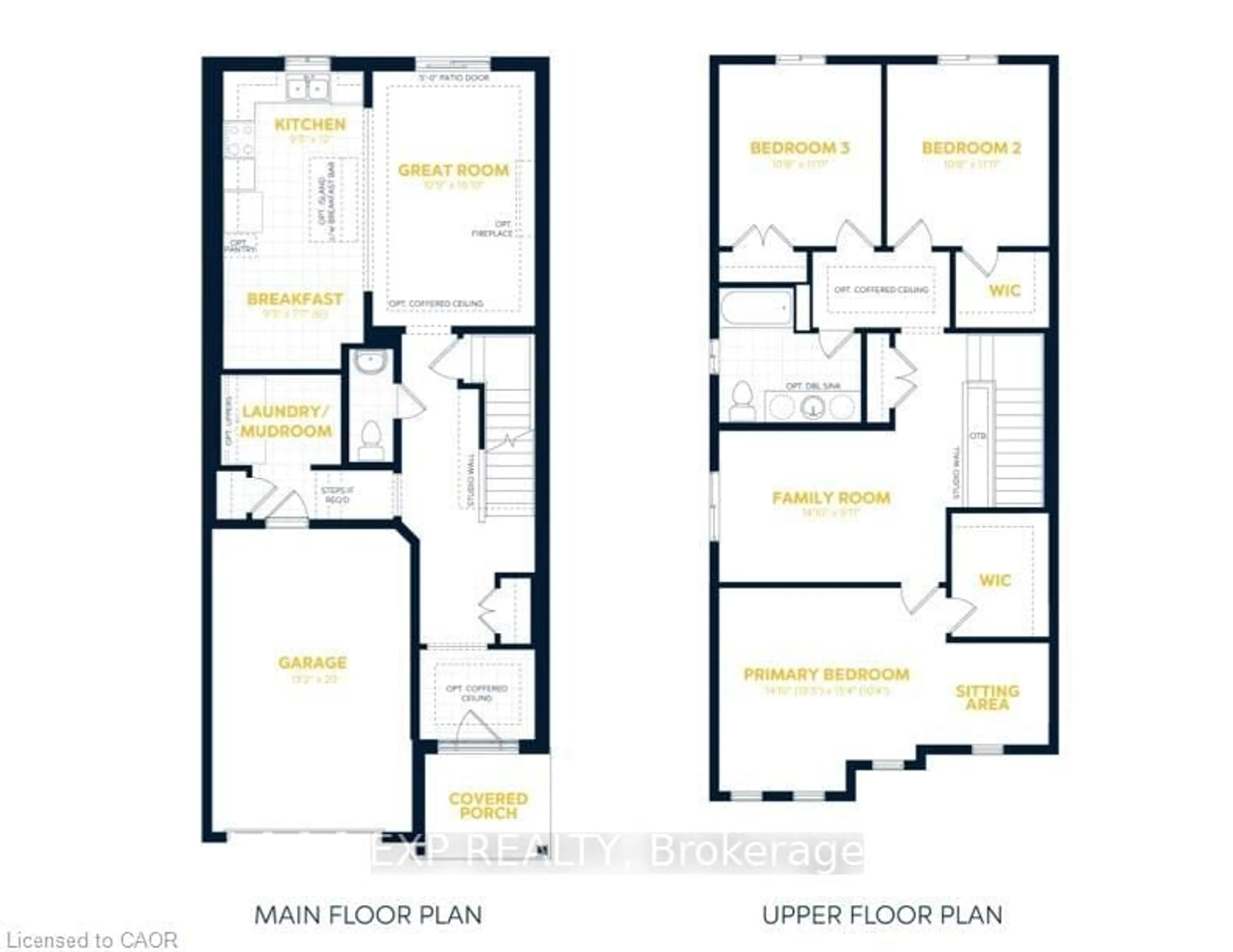 Floor plan for 1645 DUNKIRK Ave #Lot #0040, Woodstock Ontario N4T 0L7