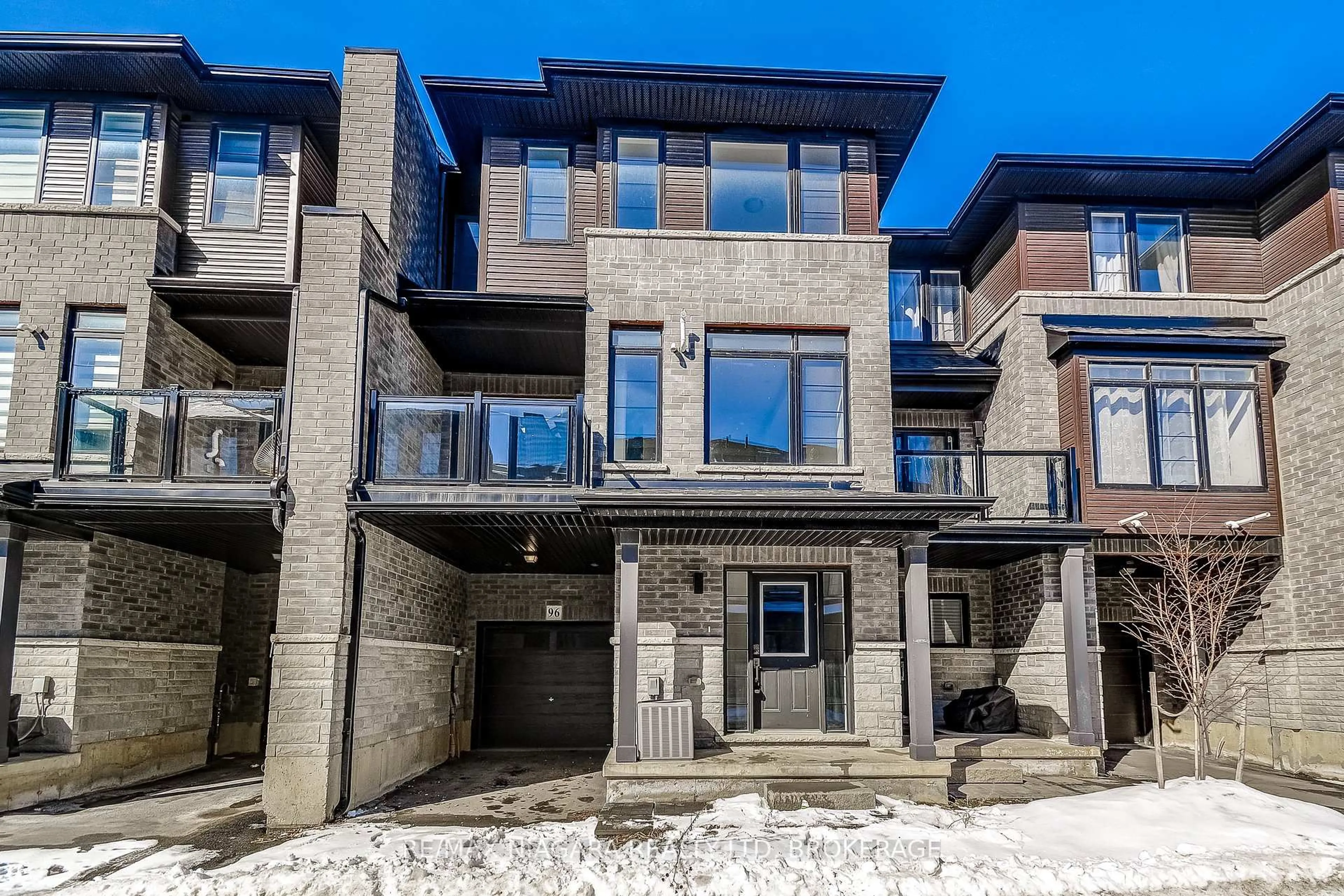 Home with brick exterior material, street for 461 Blackburn St #96, Brantford Ontario N3T 0W9