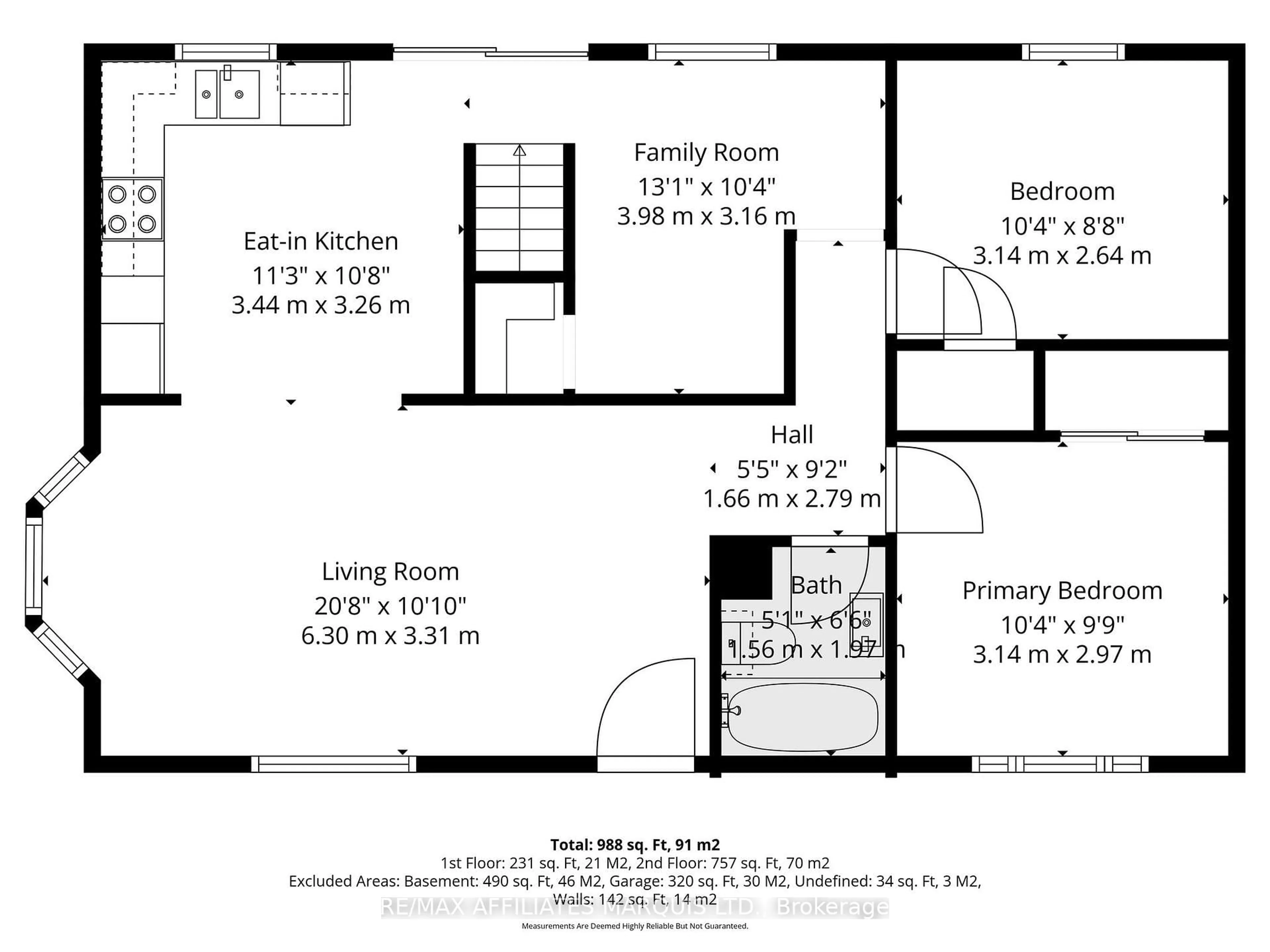 Floor plan for 17224 County Rd 18 Rd, South Stormont Ontario K0C 1P0