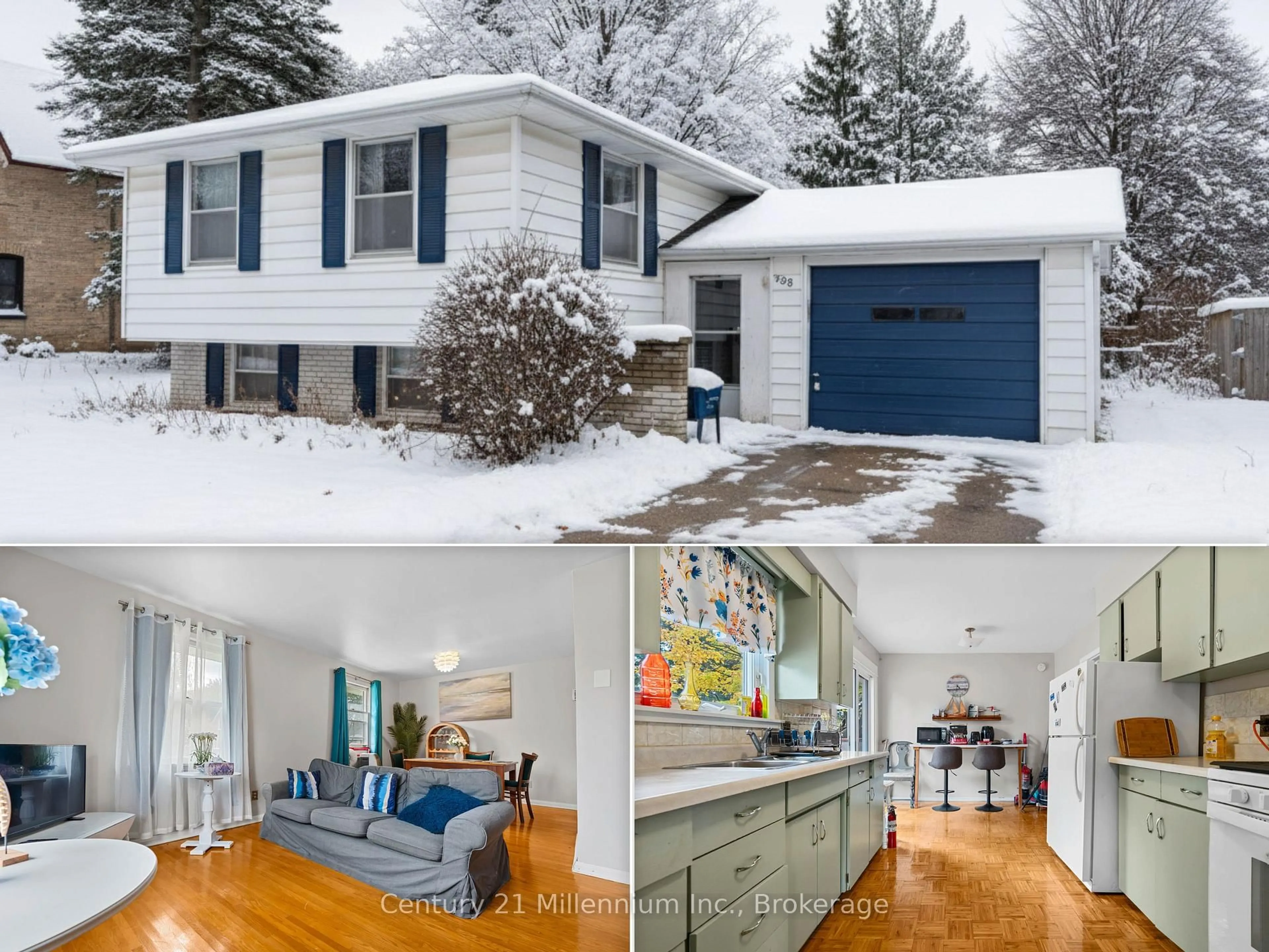 Home with vinyl exterior material, street for 698 Gustavus St, Saugeen Shores Ontario N0H 2C0