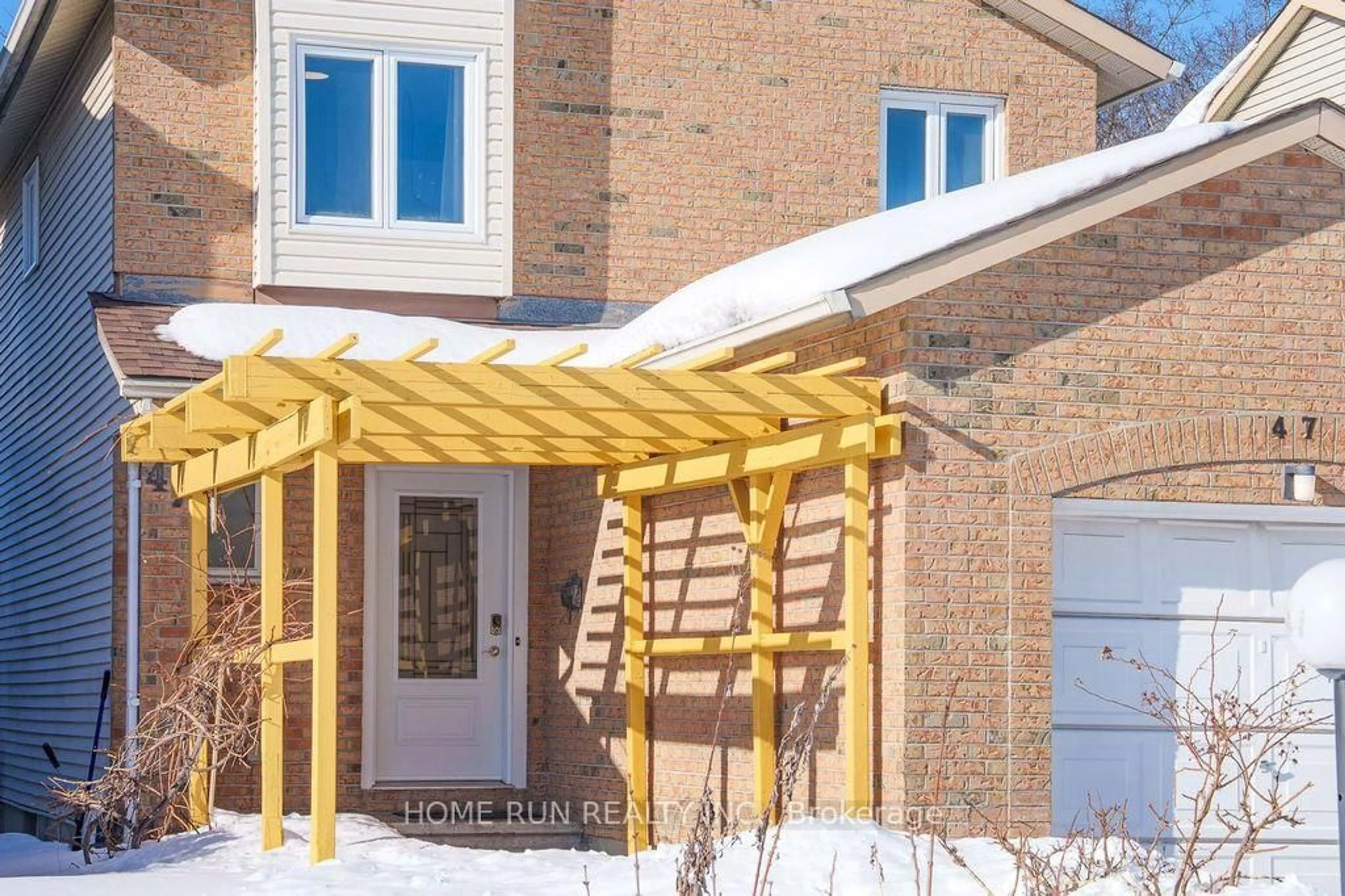 Home with brick exterior material, street for 47 Coolspring Cres, Ottawa Ontario K2E 7M9