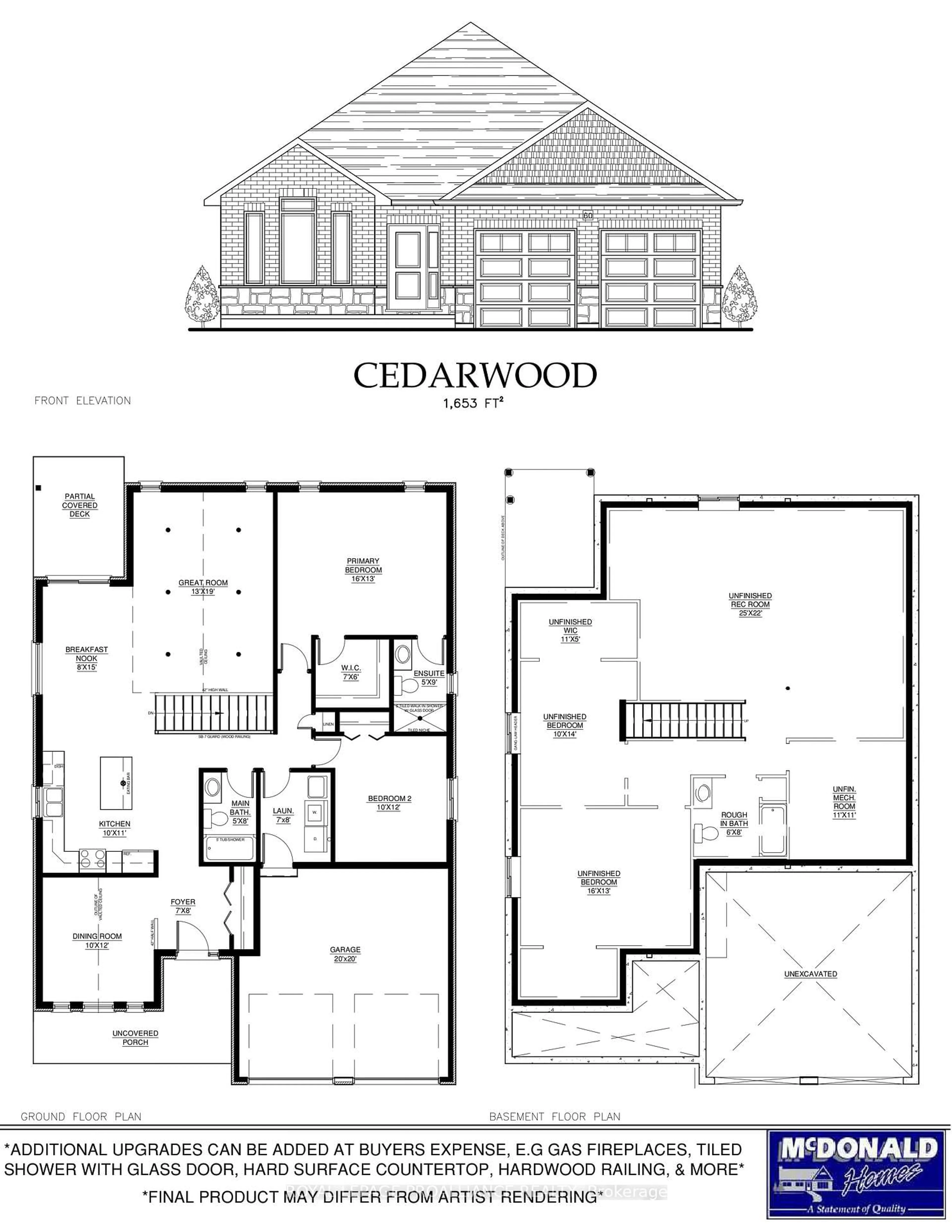 Floor plan for 60 Riverside Tr, Trent Hills Ontario K0L 1L0