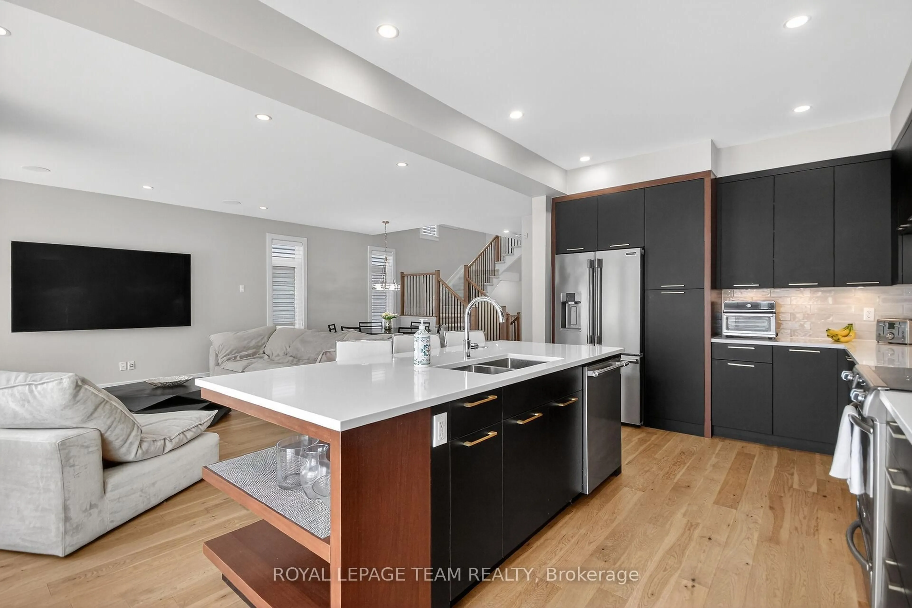 Open concept kitchen, unknown for 988 Beckton Heights, Ottawa Ontario K2S 2X6