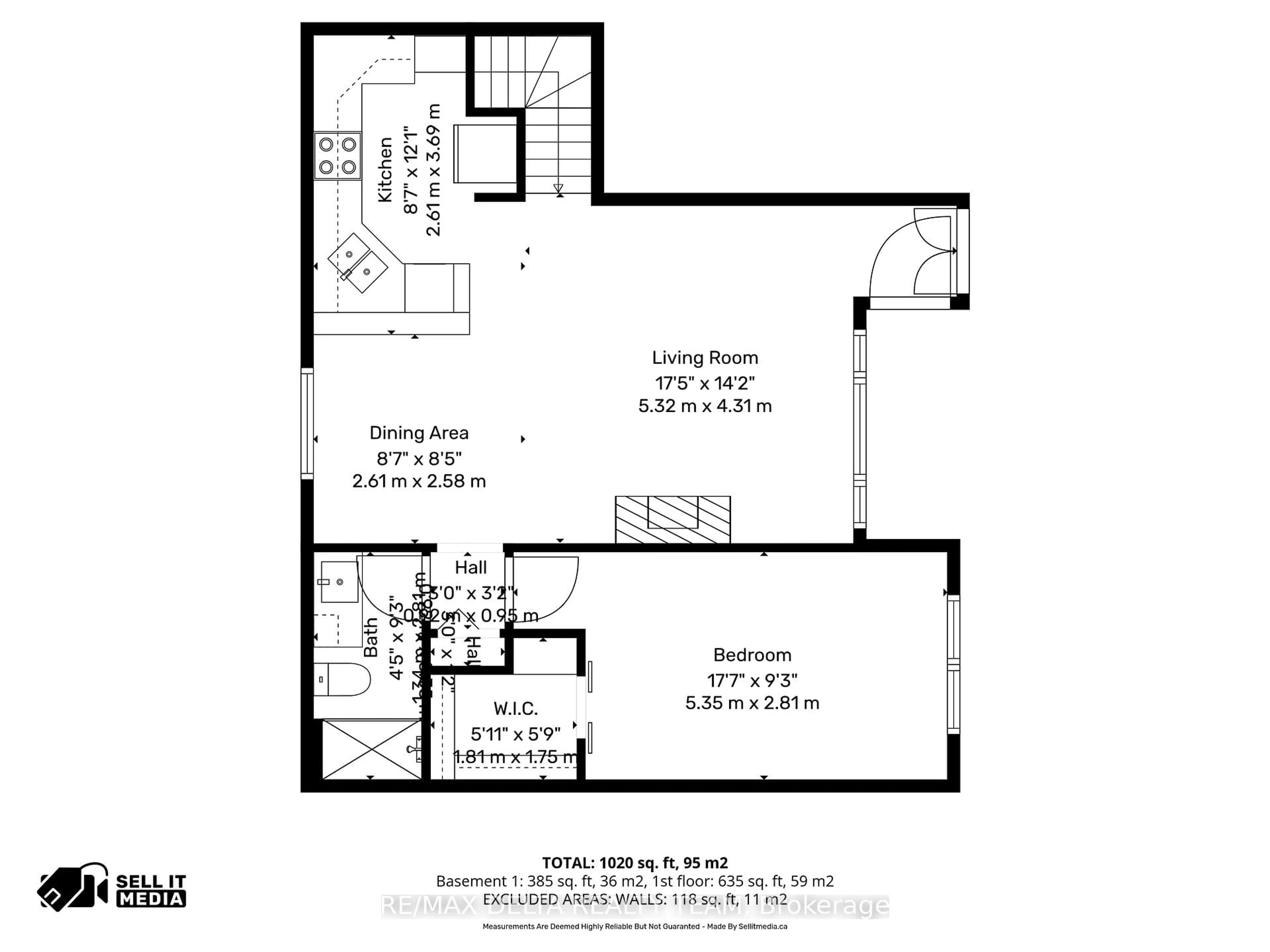 Floor plan for 1765 Cabaret Lane #102, Orleans Ontario K4A 2H3