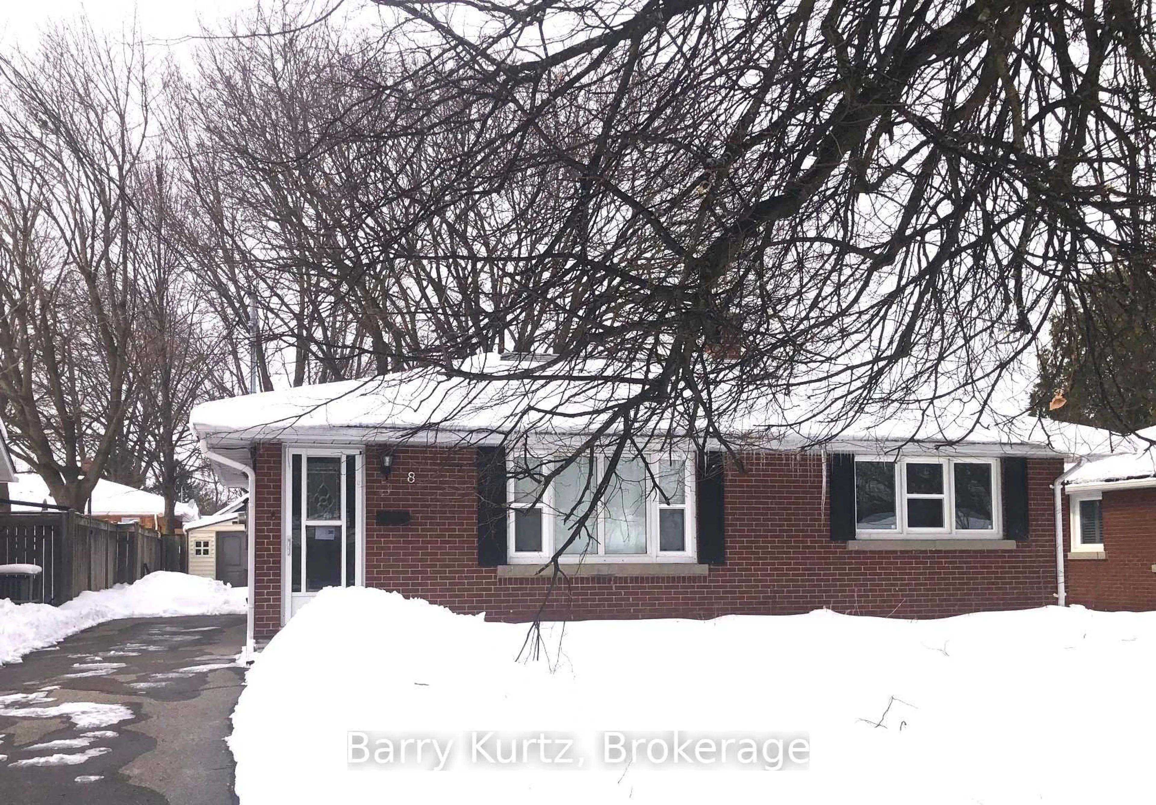 Home with brick exterior material, street for 8 Sumac Pl, Guelph Ontario N1E 1K9