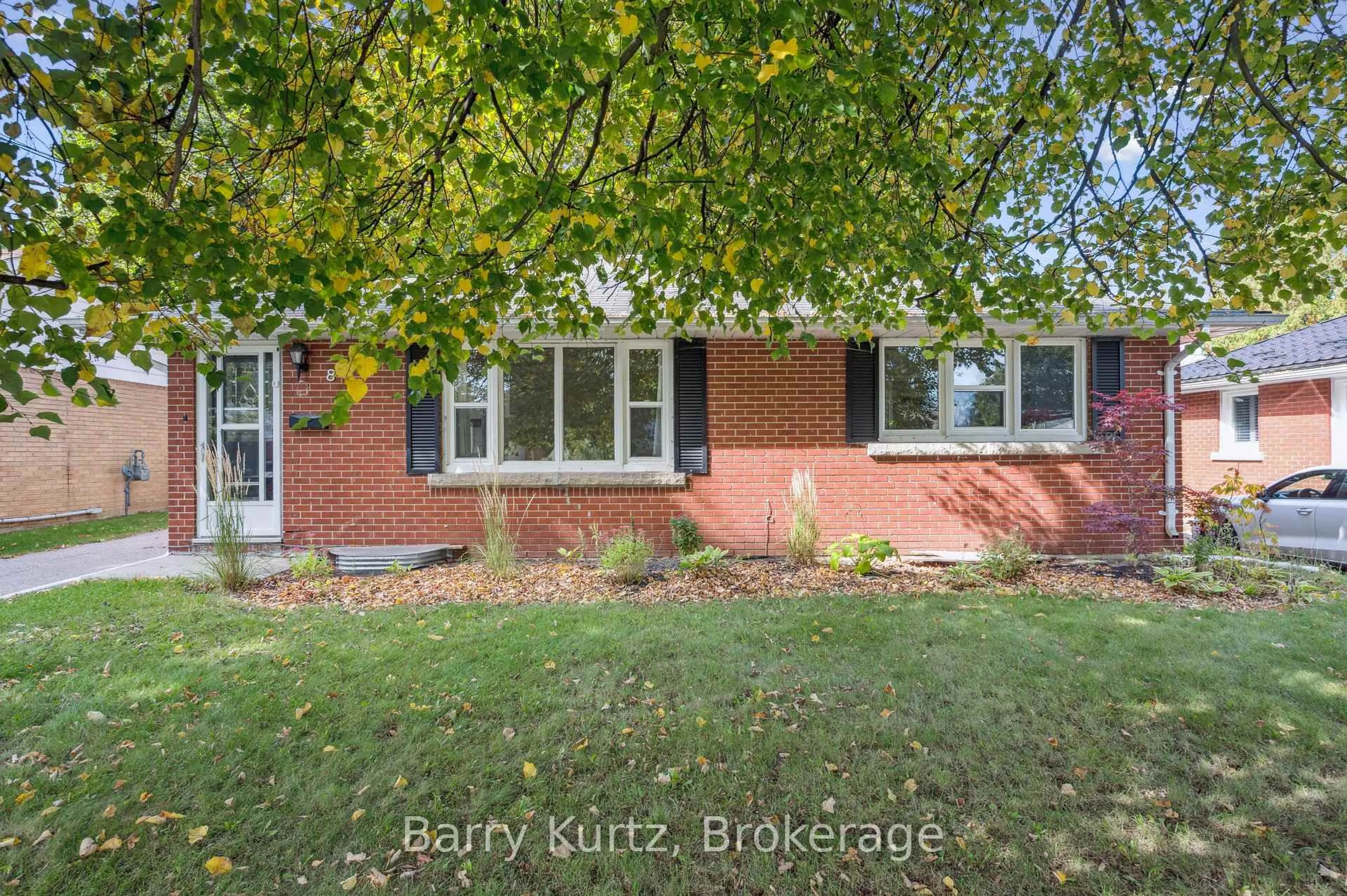 Home with brick exterior material, street for 8 Sumac Pl, Guelph Ontario N1E 1K9