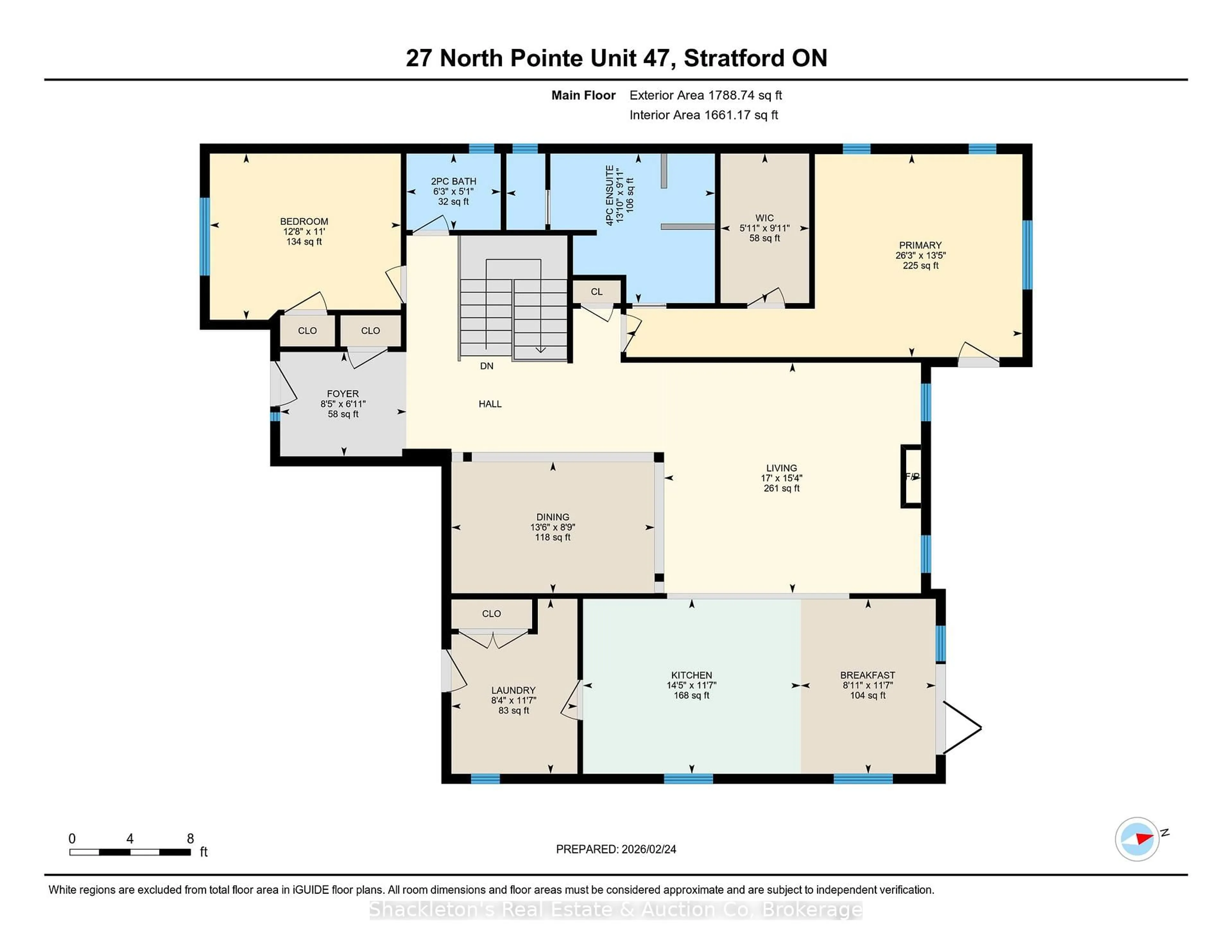Floor plan for 27 North Pointe Dr, Stratford Ontario N5A 8C3