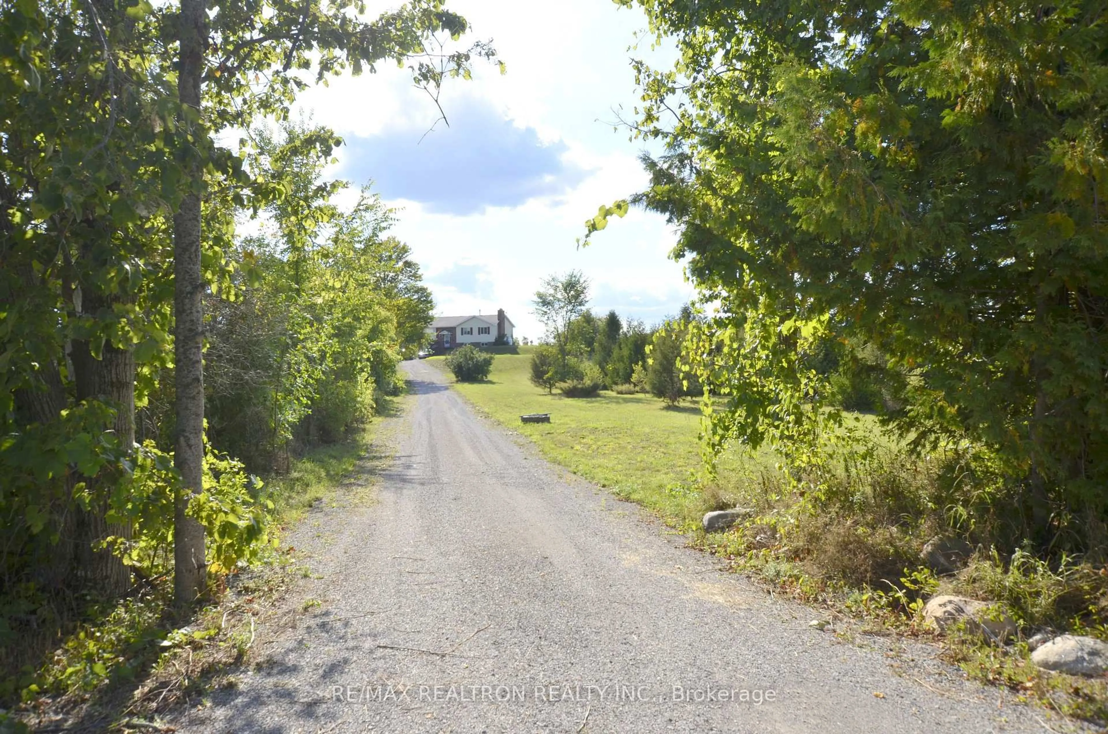 A pic from outside/outdoor area/front of a property/back of a property/a pic from drone, street for 505 Scotch Line Rd, Kawartha Lakes Ontario K0M 1L0