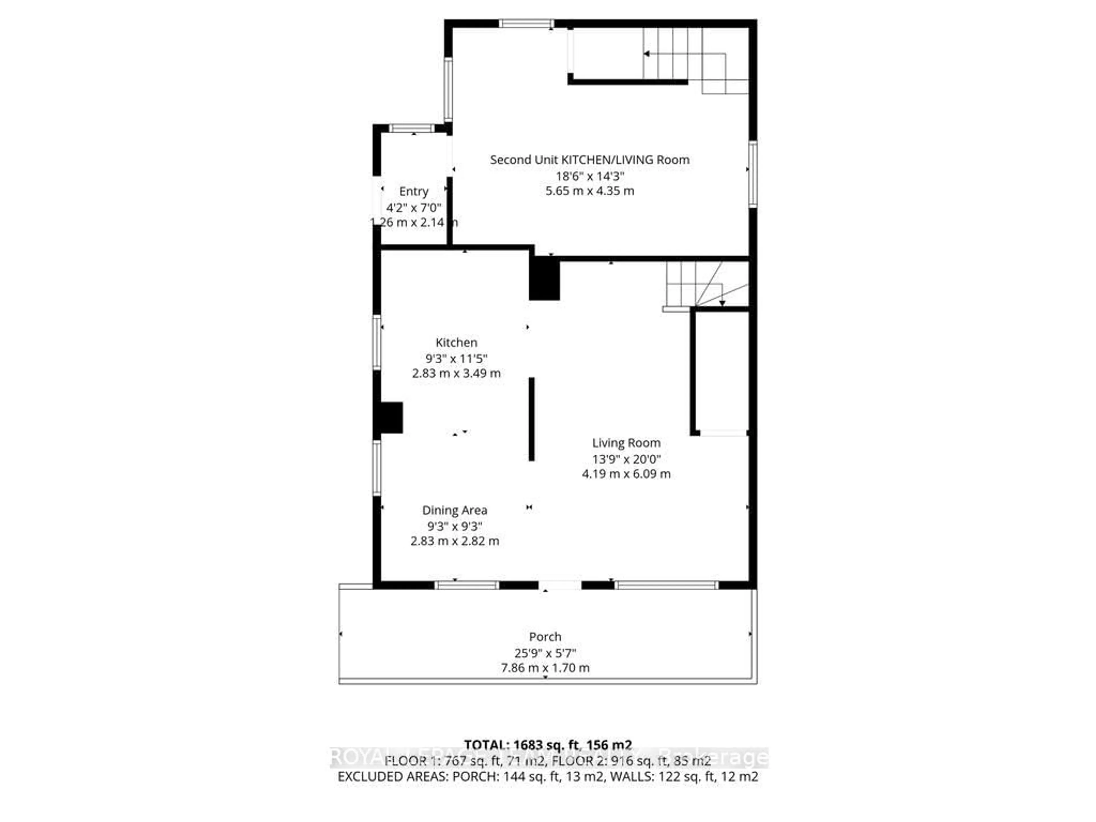 Floor plan for 198 Harriet St, Arnprior Ontario K7S 2T1