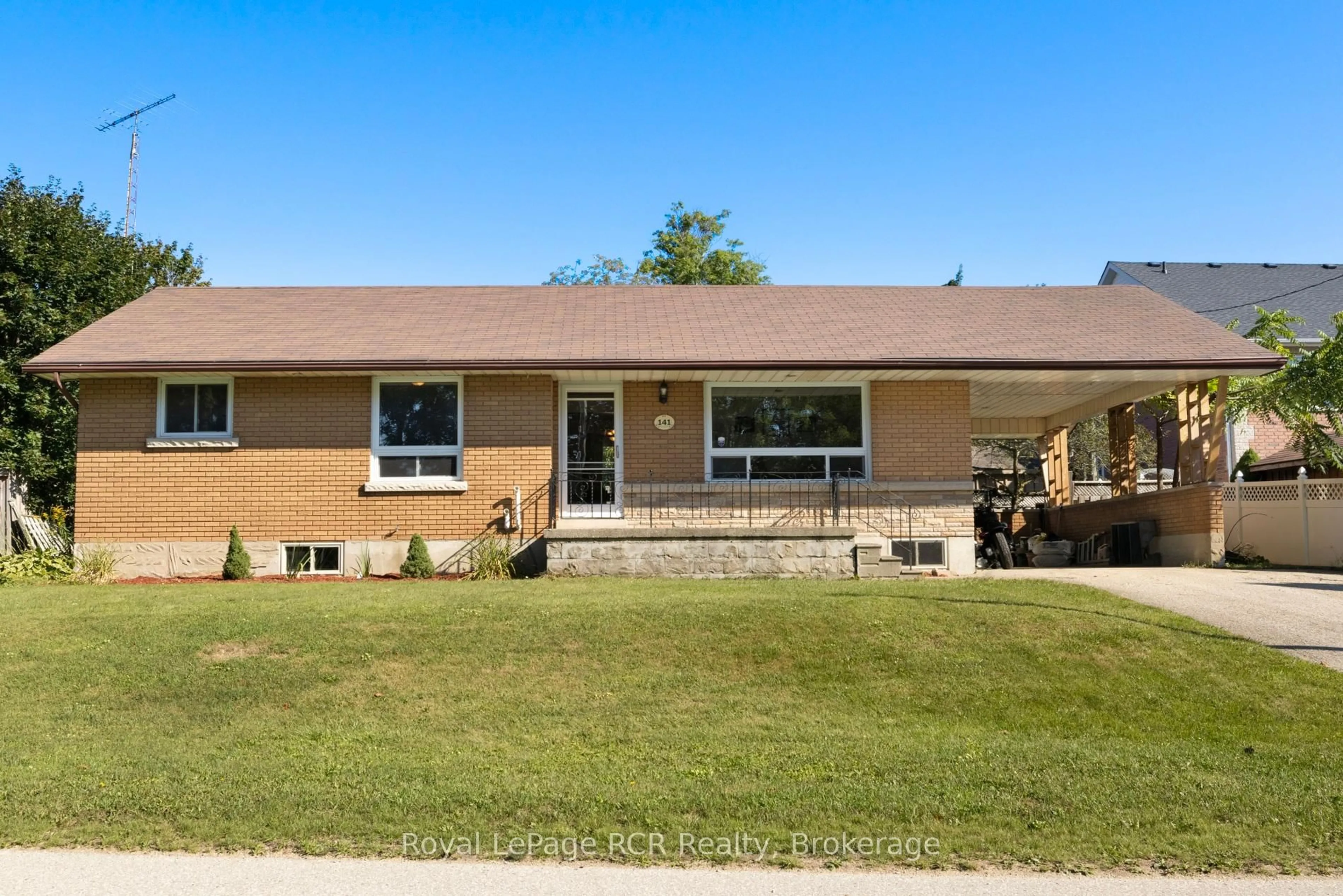 Home with brick exterior material, street for 141 North Water St, Wellington North Ontario N0G 2L3