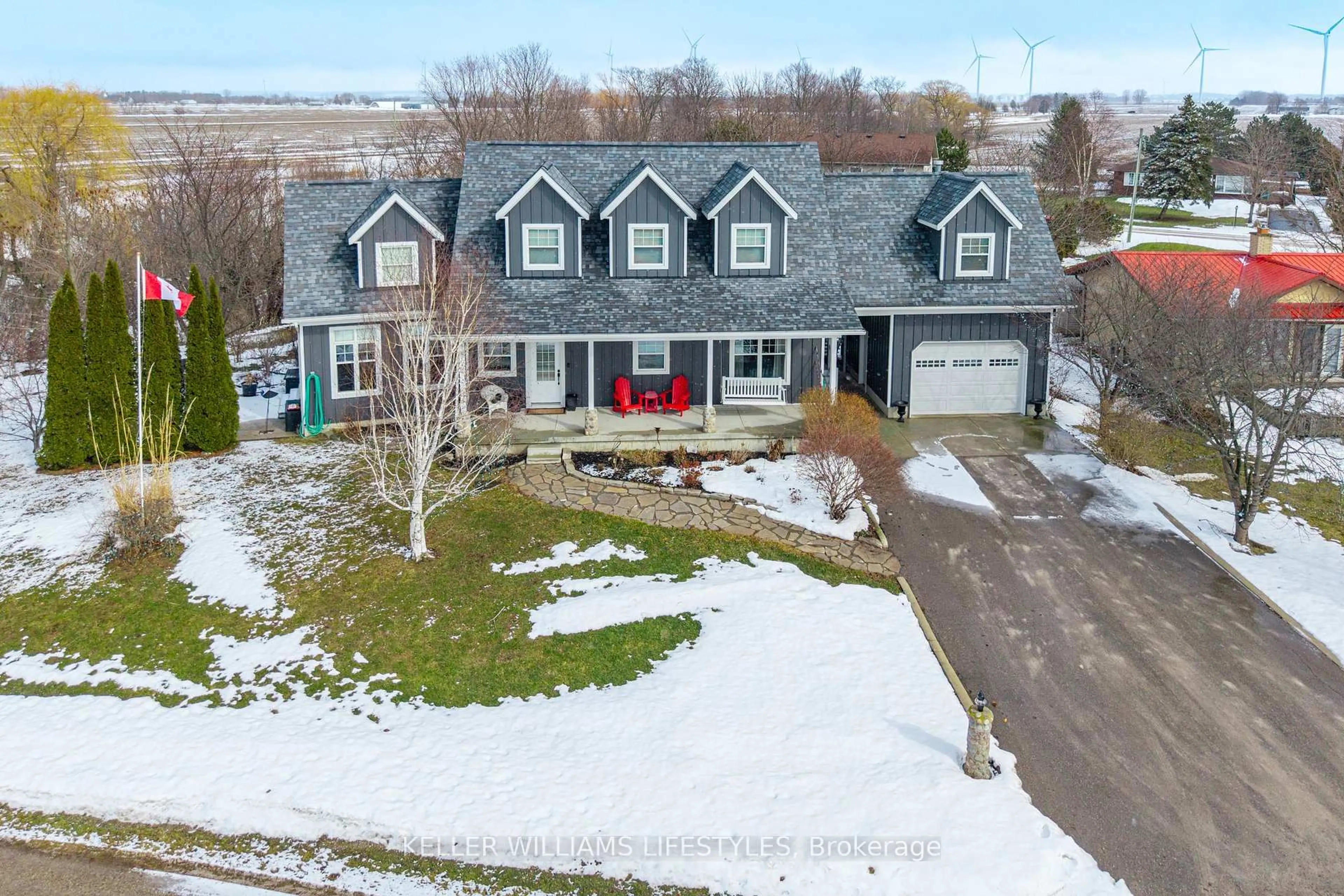 A pic from outside/outdoor area/front of a property/back of a property/a pic from drone, street for 73028 DENISE Crt, Bluewater Ontario N0M 2T0