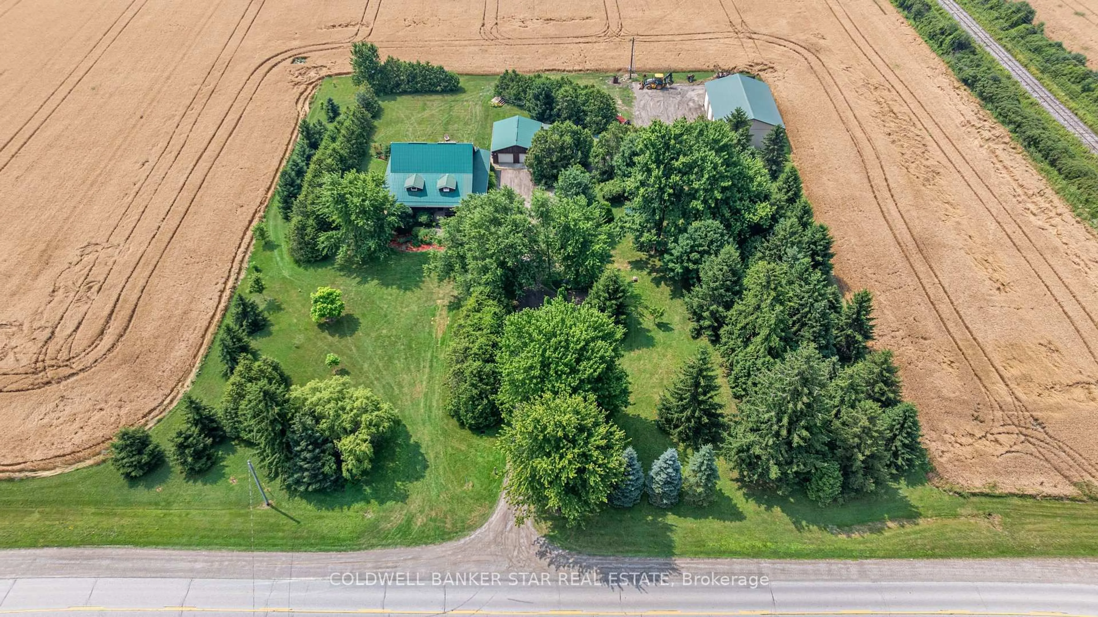 A pic from outside/outdoor area/front of a property/back of a property/a pic from drone, unknown for 42431 Ron McNeil Line, Central Elgin Ontario N5P 3T1