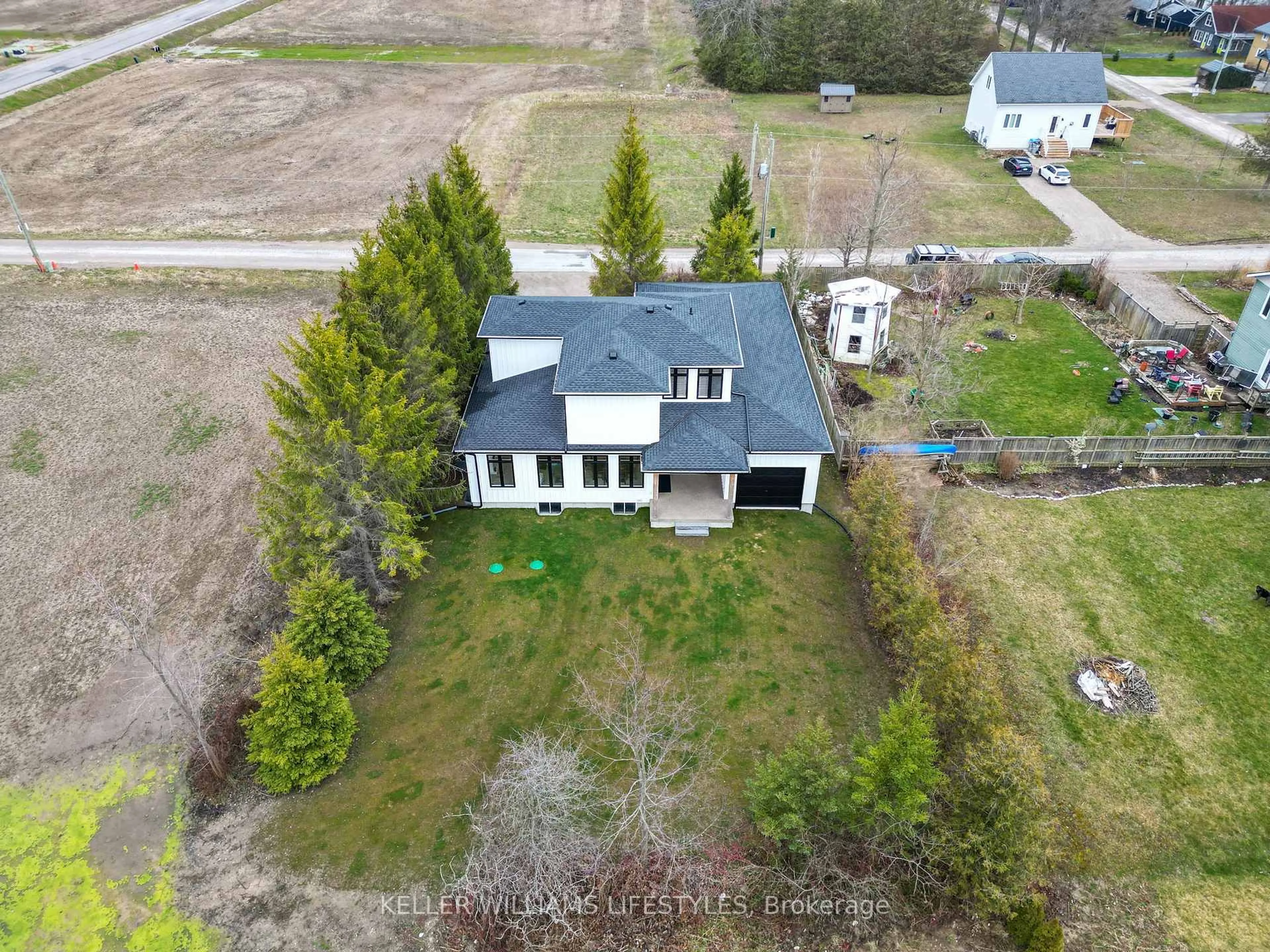 A pic from outside/outdoor area/front of a property/back of a property/a pic from drone, unknown for 34180 Melena Beach Sdrd, Bluewater Ontario N0M 1G0