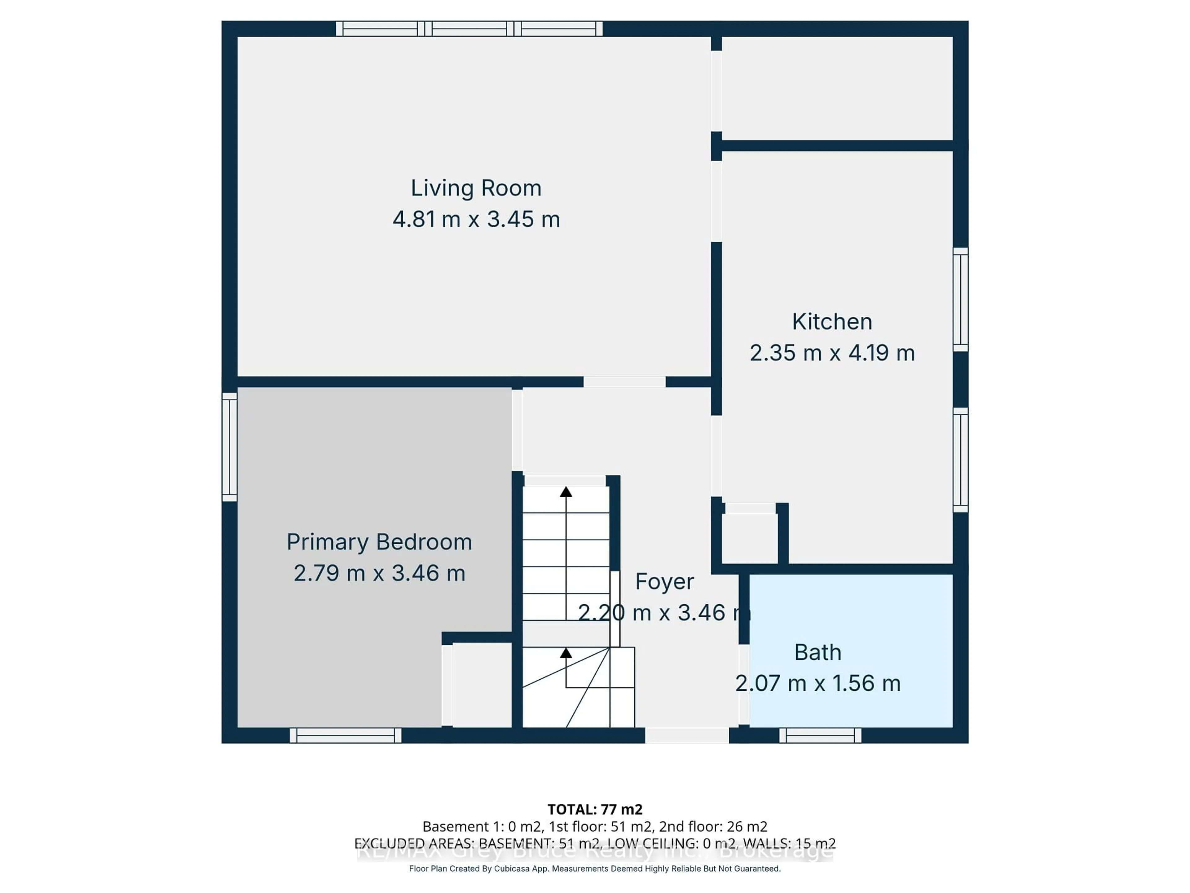 Floor plan for 1308 7th A Ave, Owen Sound Ontario N4K 5L9