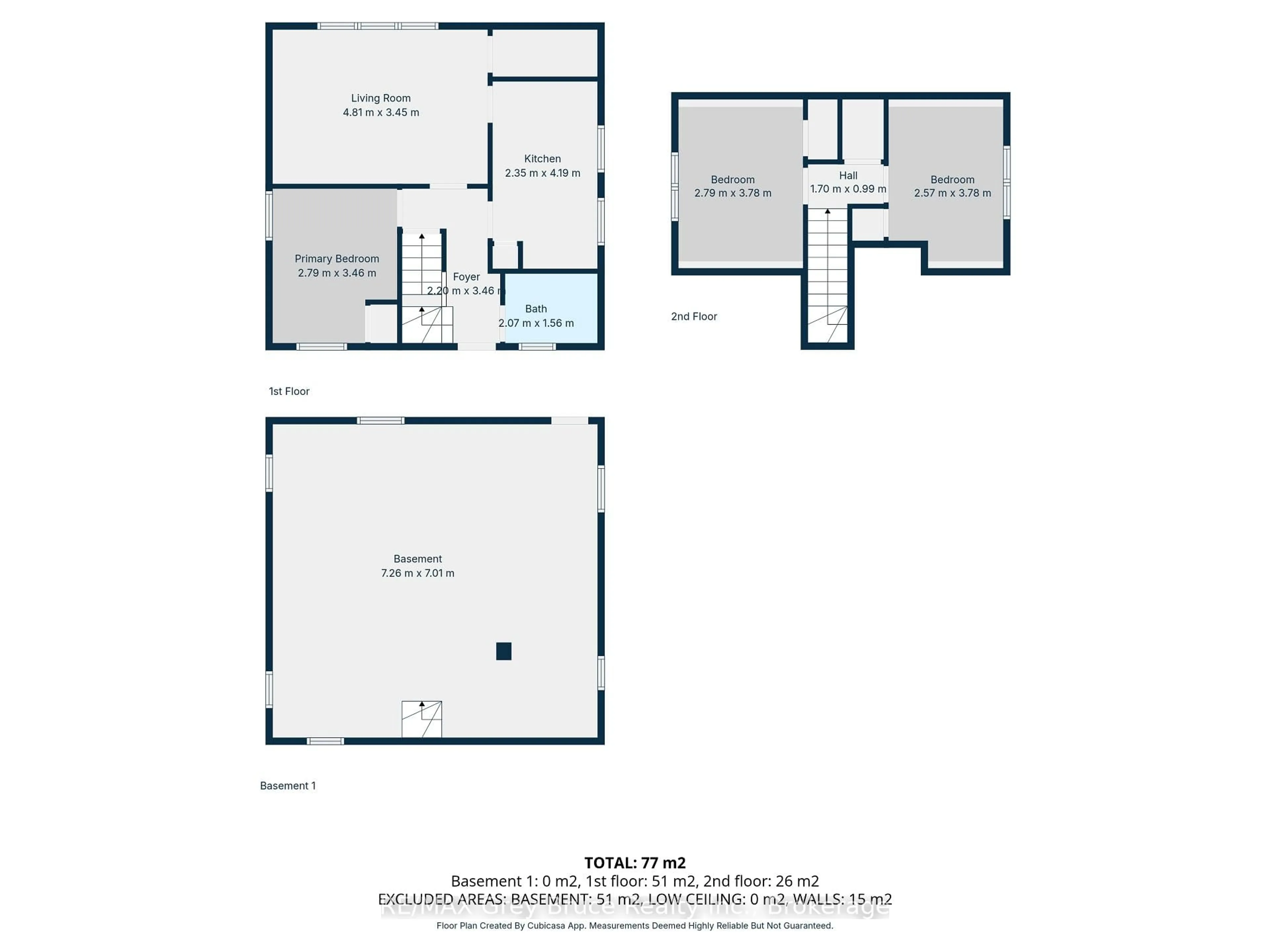Floor plan for 1308 7th A Ave, Owen Sound Ontario N4K 5L9