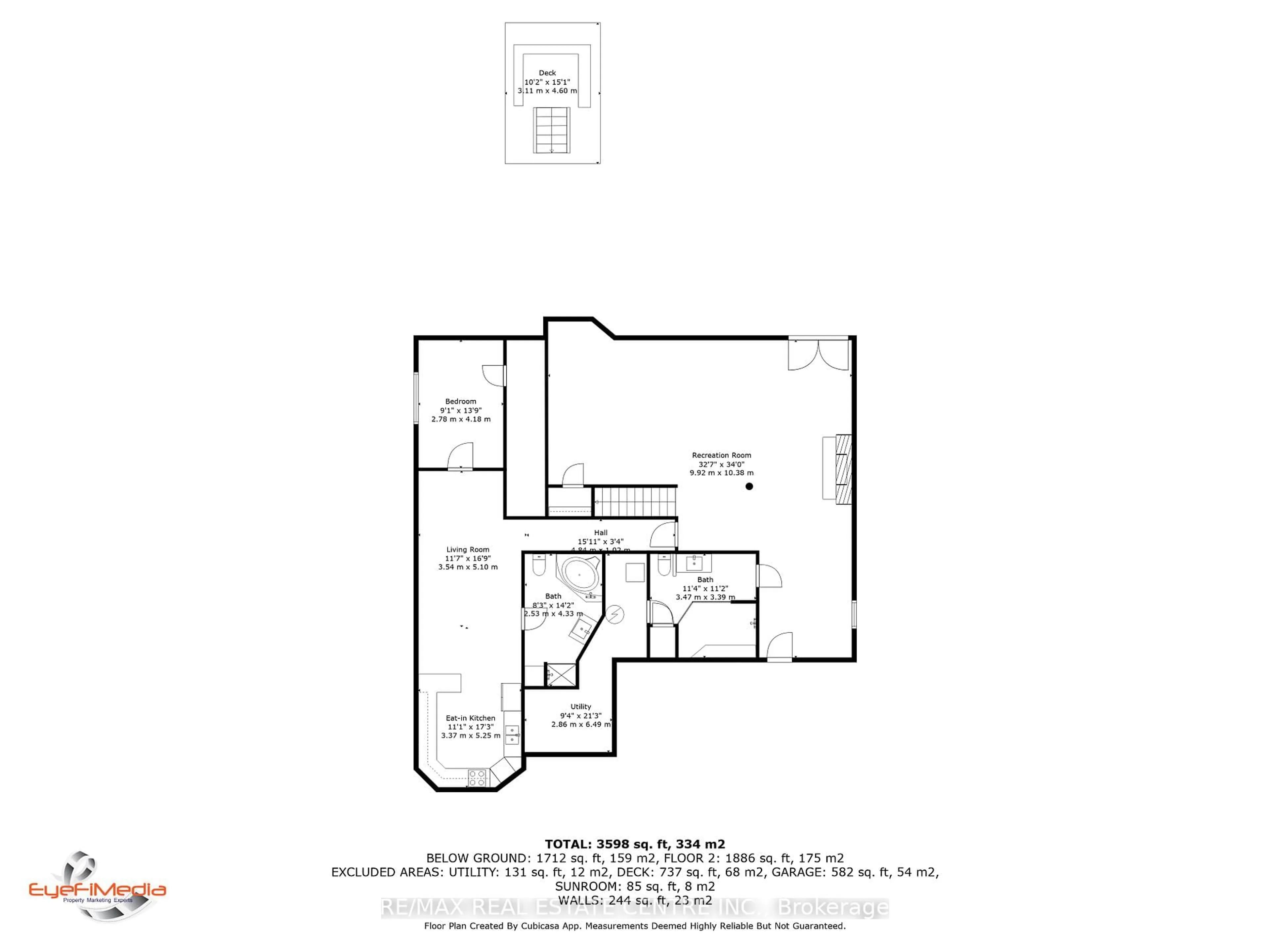 Floor plan for 27 Woodmans Crt, Kitchener Ontario N2P 2B2