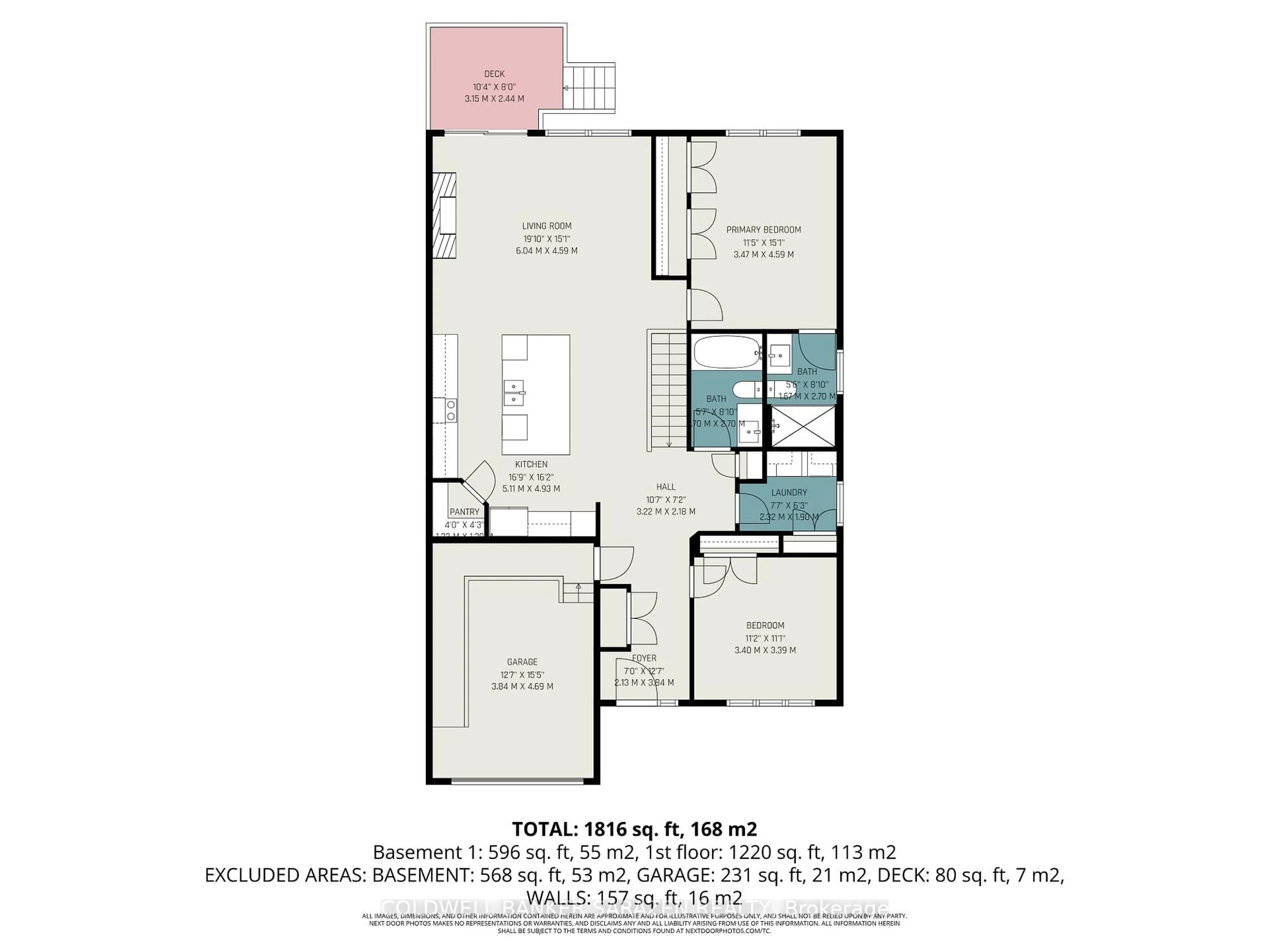 Floor plan for 518 Kilburn St, Almonte Ontario K0A 1A0