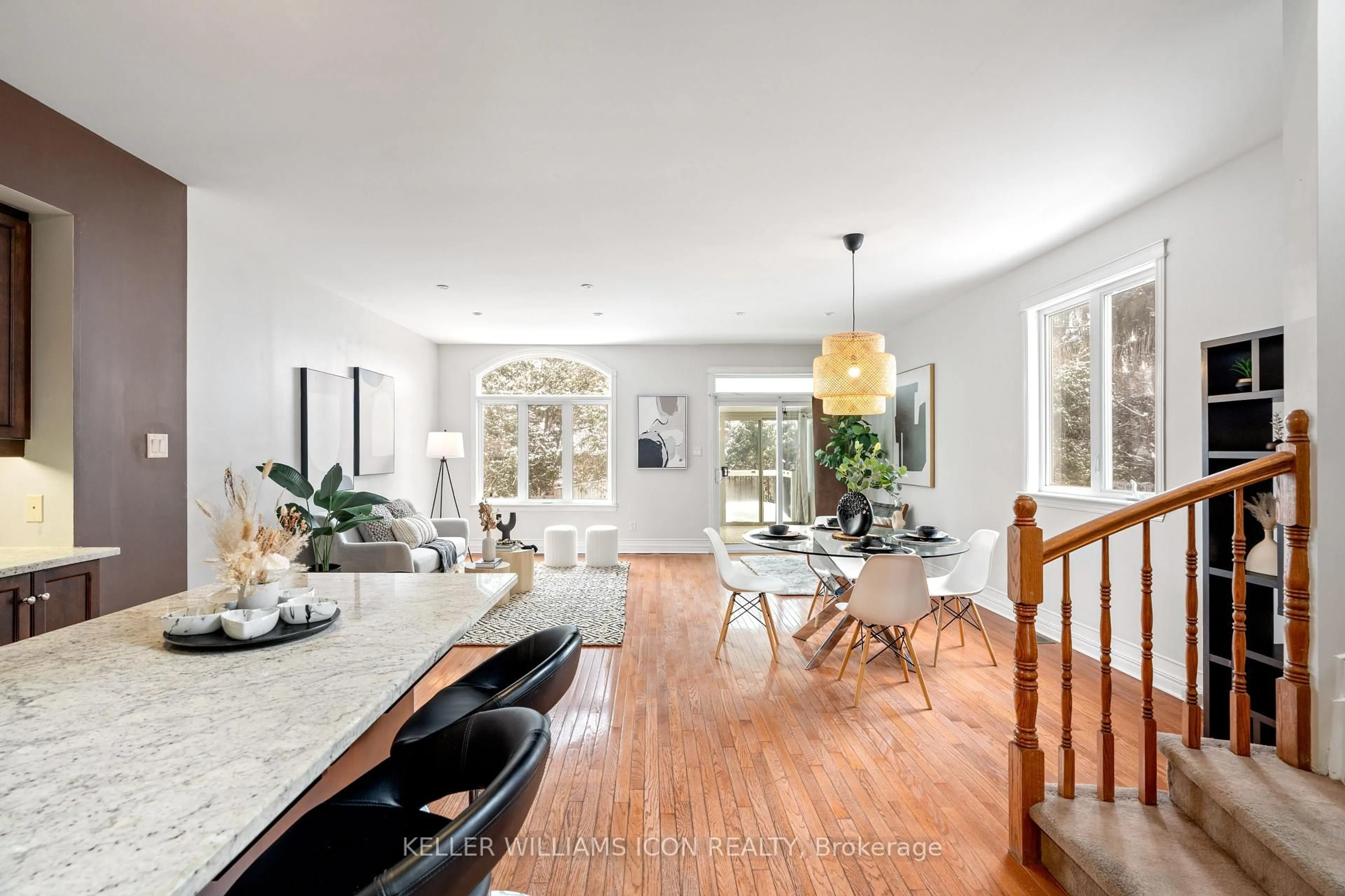 Open concept kitchen, unknown for 114 Encore Private, Ottawa Ontario K2E 0A2