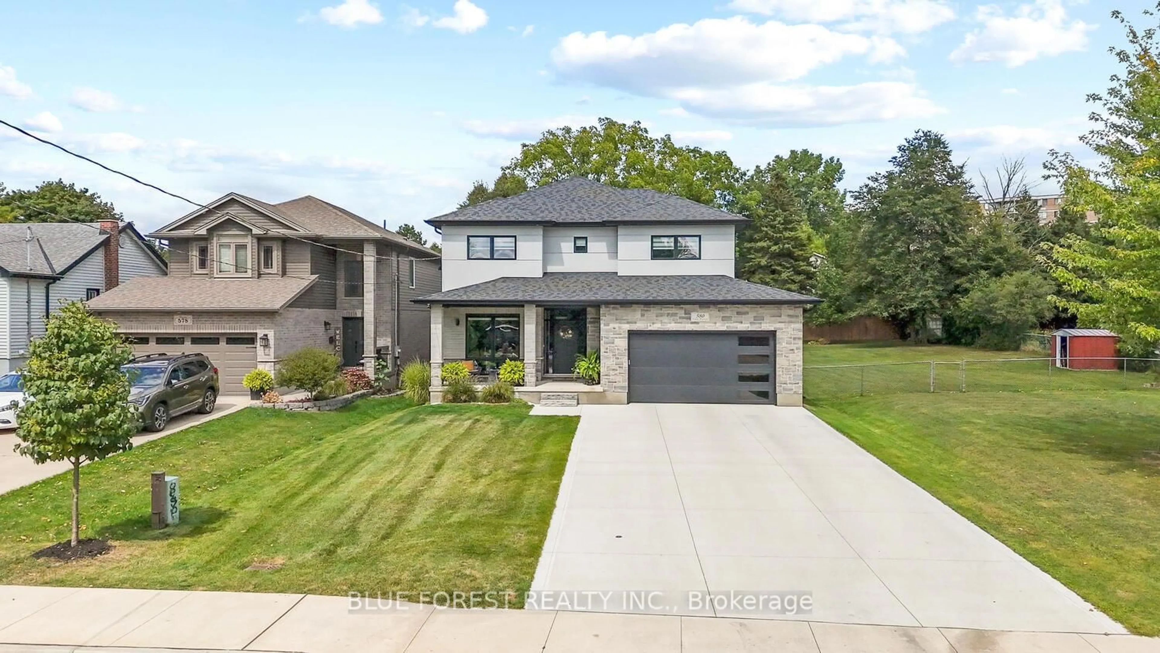 Home with brick exterior material, street for 580 Eden Ave, London South Ontario N6C 2Z6