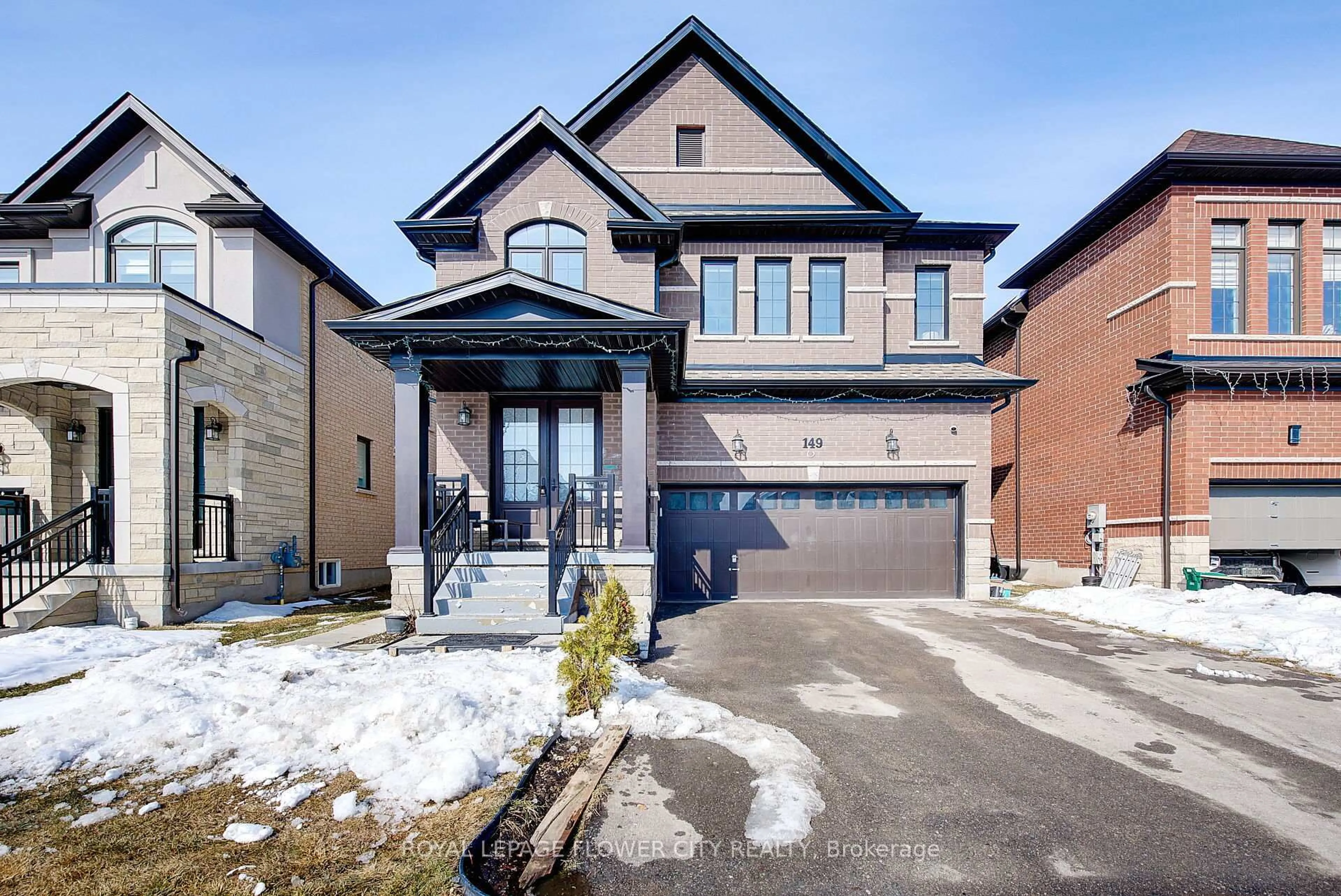Home with brick exterior material, street for 149 Silverwood Cres, Woodstock Ontario N4T 0M6