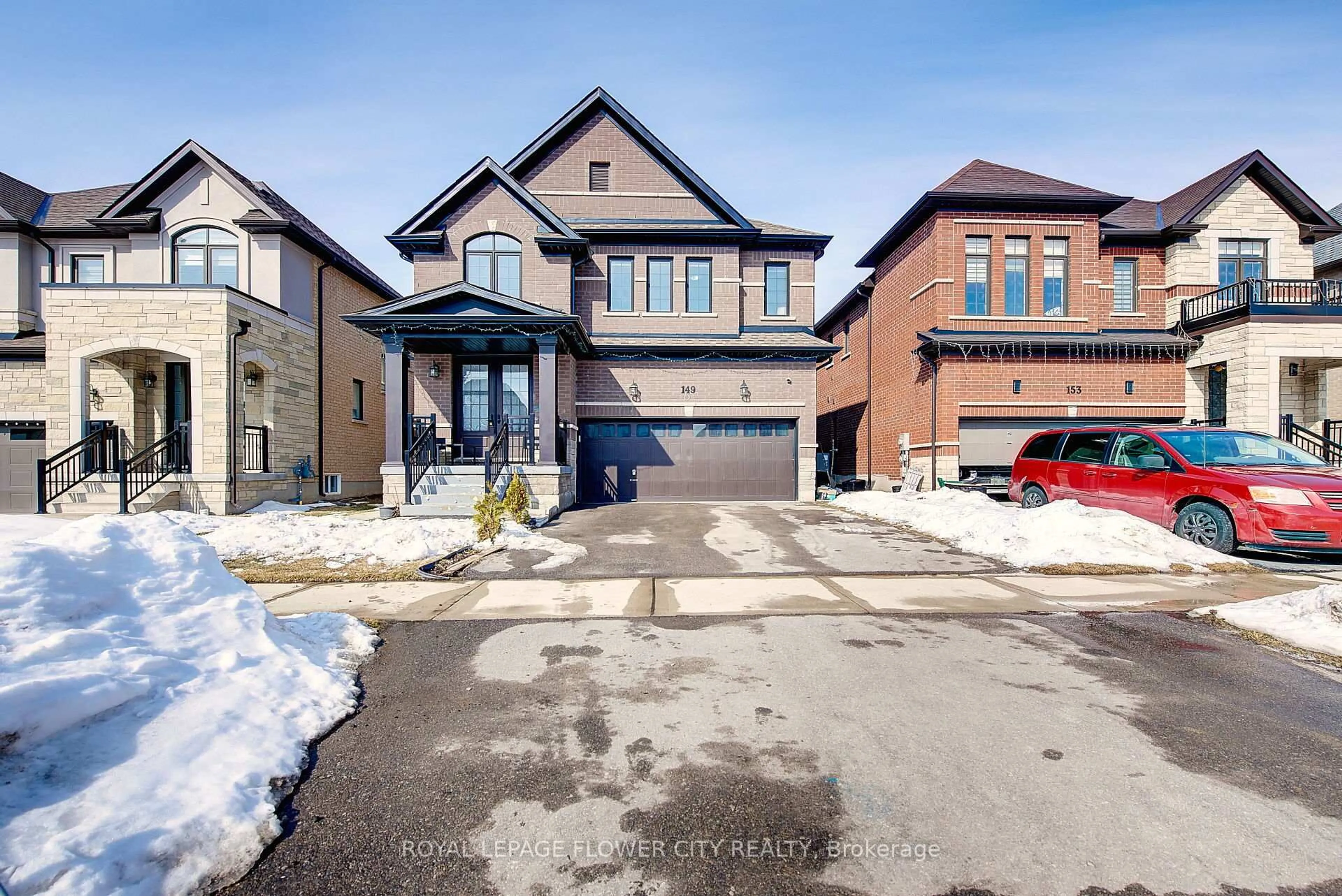 Home with brick exterior material, street for 149 Silverwood Cres, Woodstock Ontario N4T 0M6