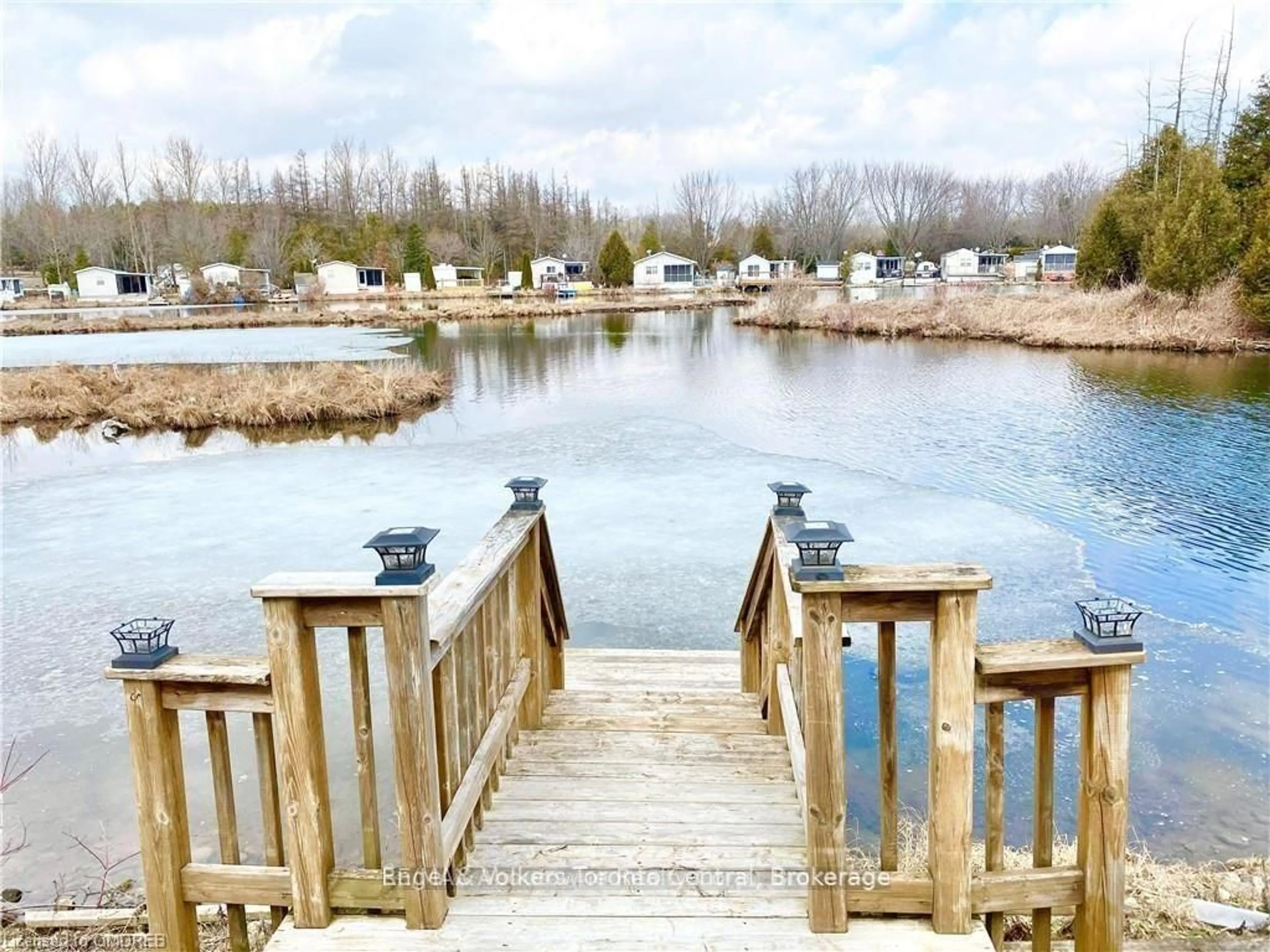 Patio, water/lake/river/ocean view for 7489 SIDEROAD 5 #T106, Wellington North Ontario N0G 2L0
