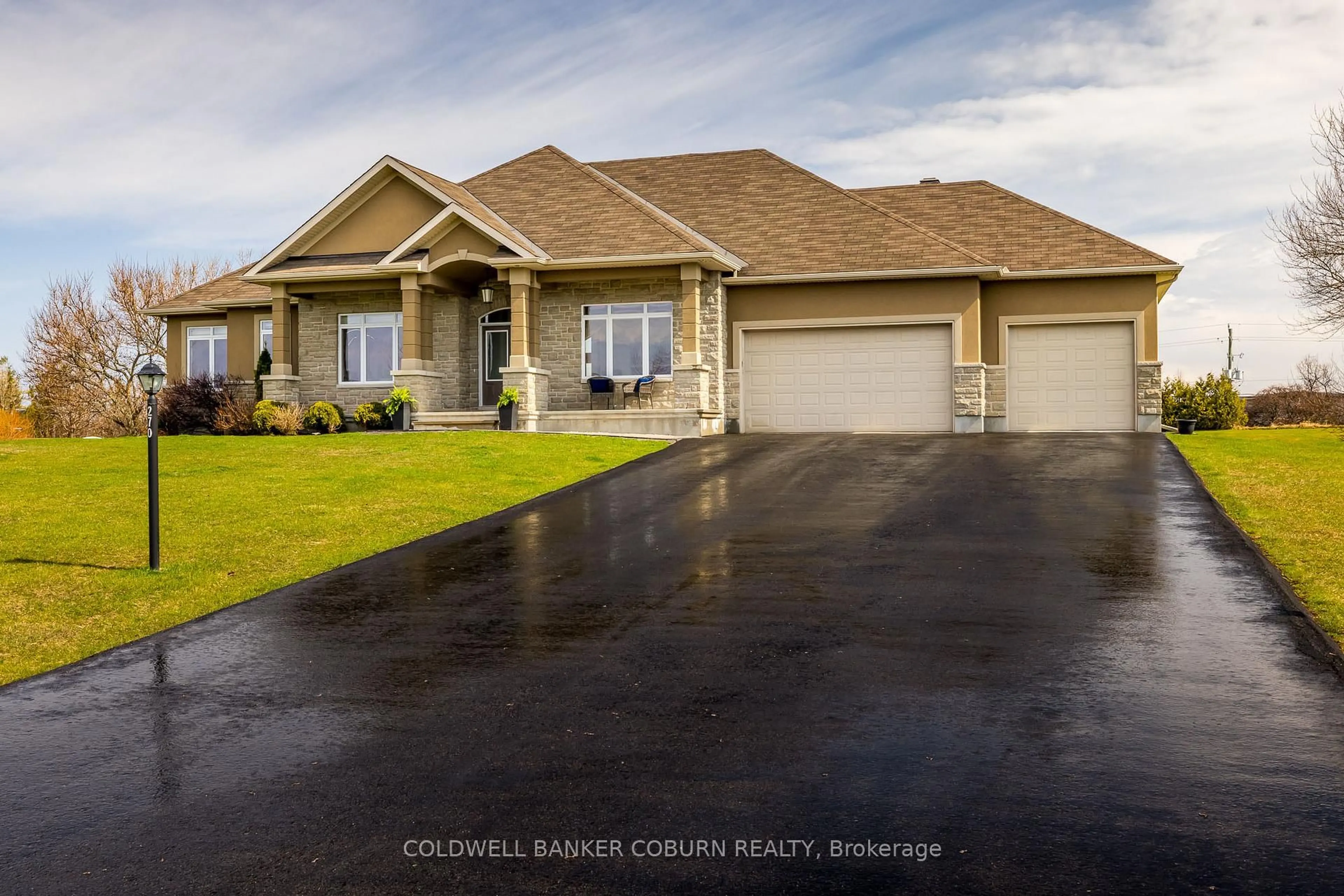 Home with vinyl exterior material, street for 270 West Lake Circ, Carp Ontario K0A 1L0