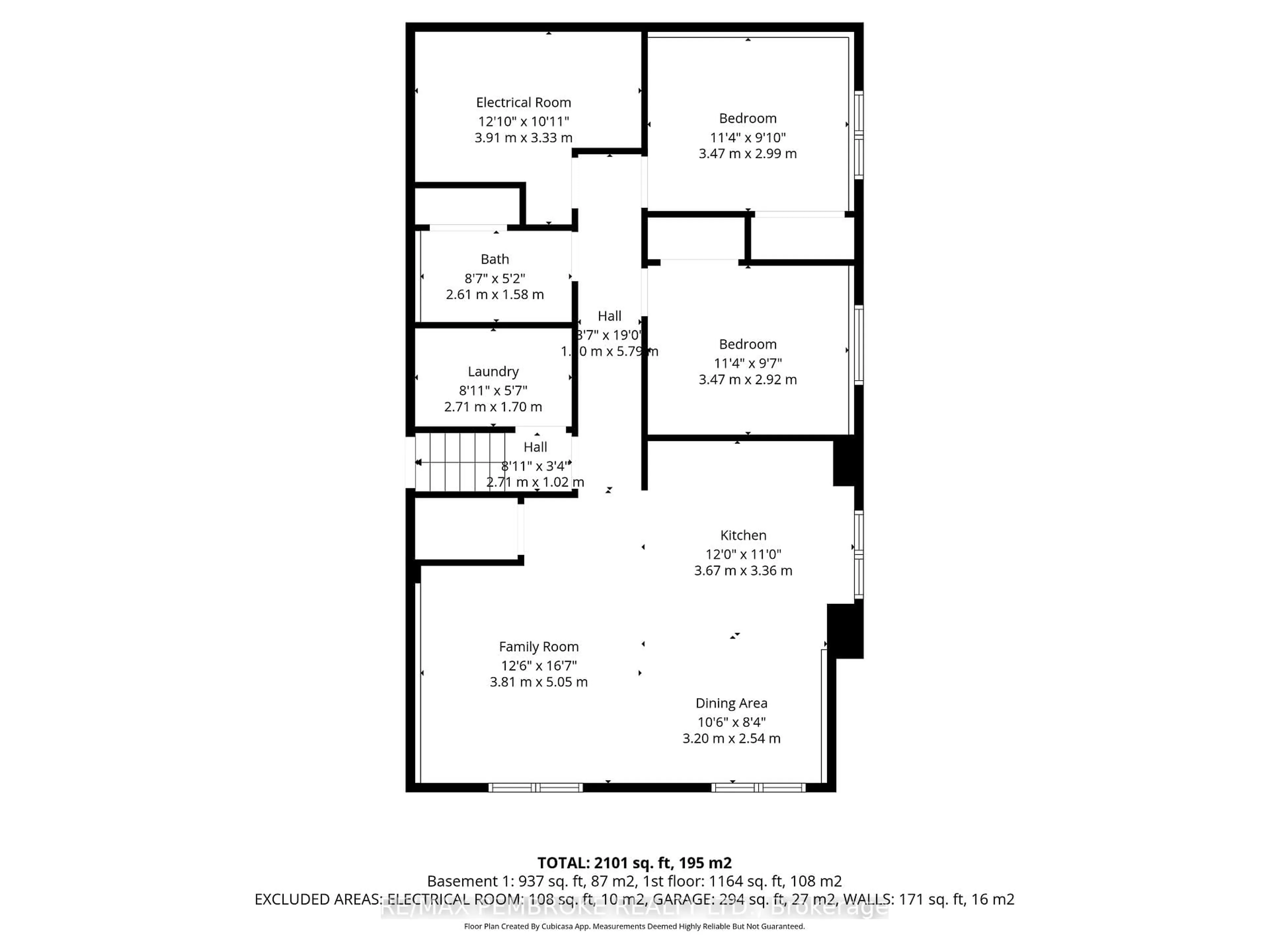Floor plan for 5 Harry St, Petawawa Ontario K8H 2A5
