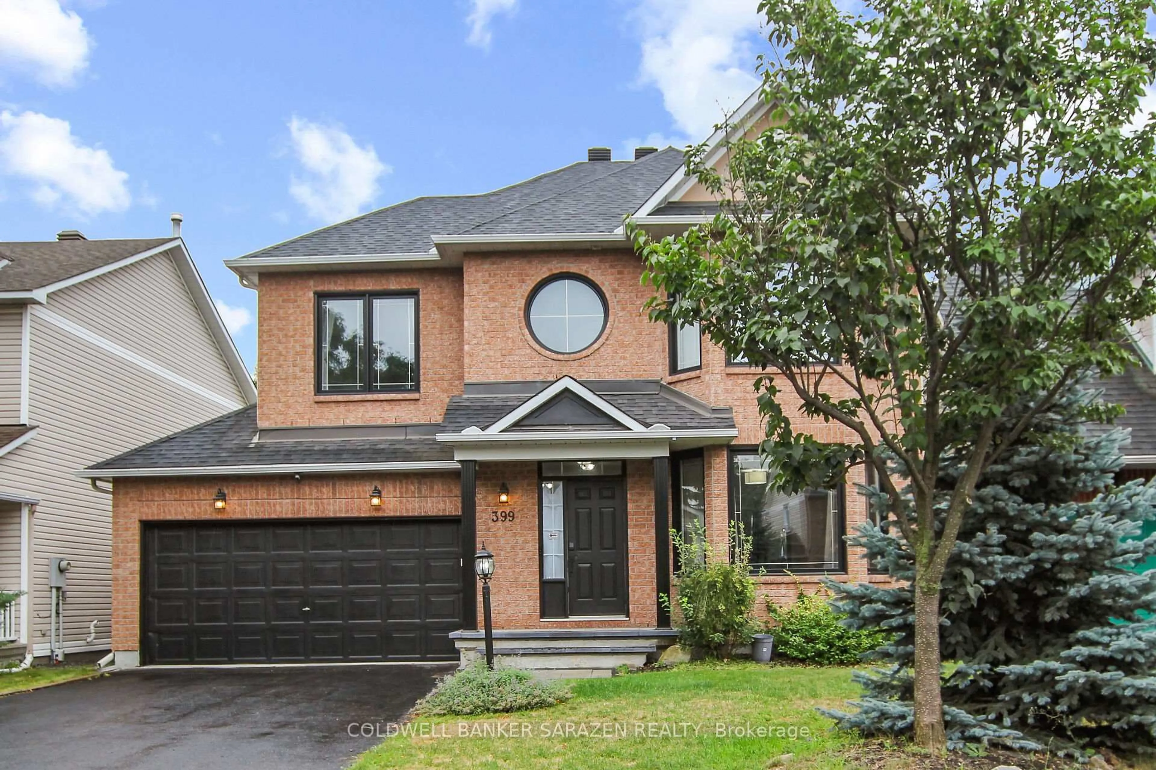 Home with brick exterior material, street for 399 Stoneway Dr, Ottawa Ontario K2G 6G7