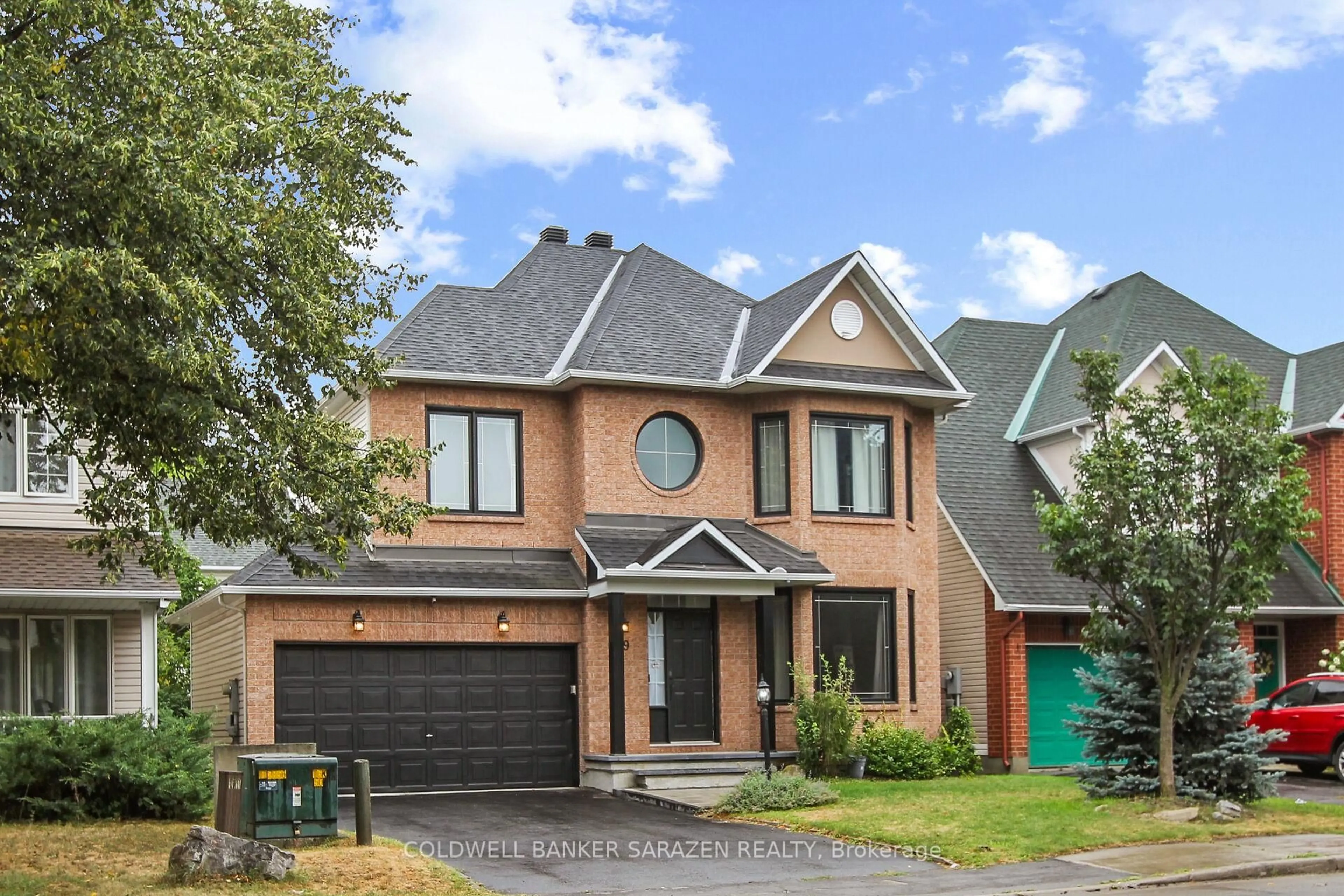 Home with brick exterior material, street for 399 Stoneway Dr, Ottawa Ontario K2G 6G7
