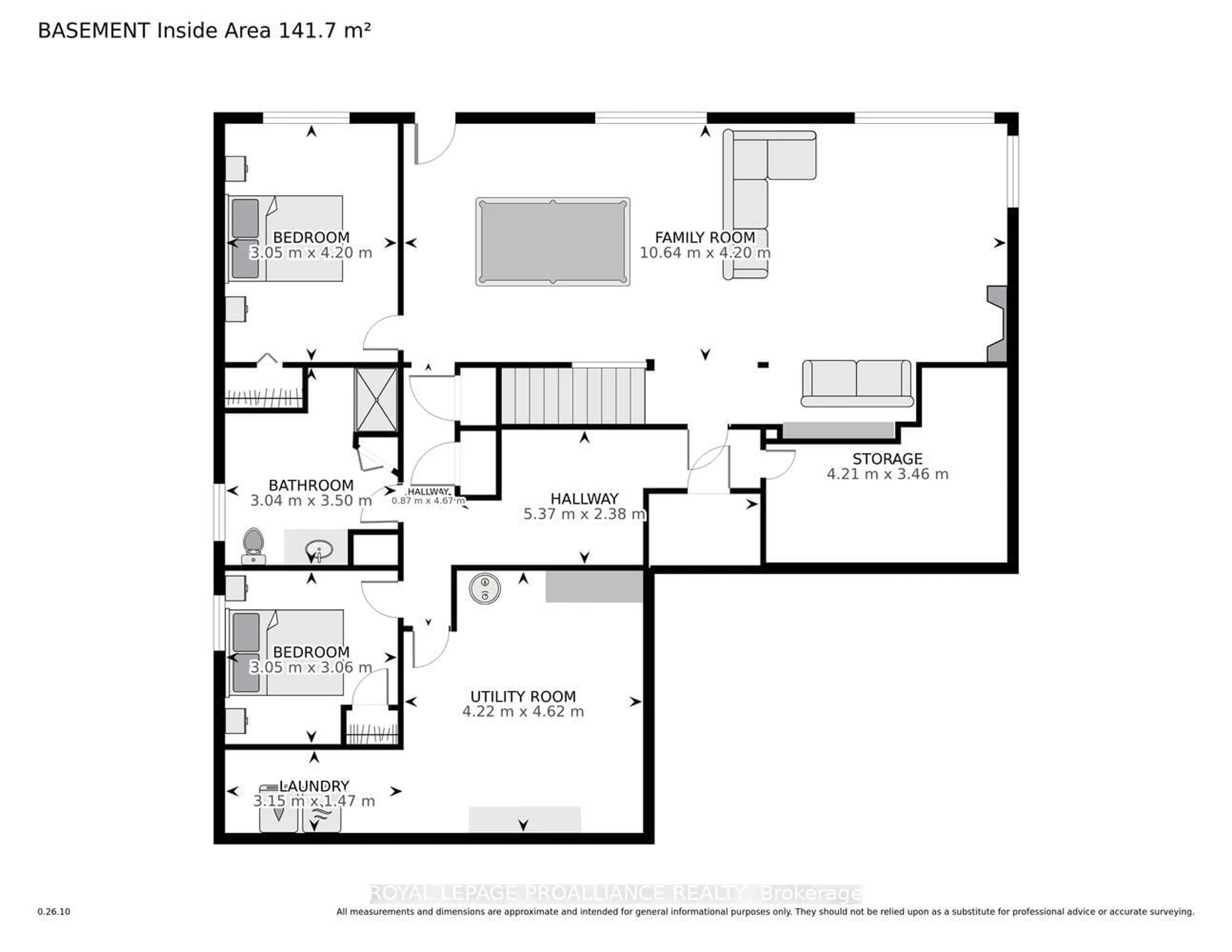 Floor plan for 1675 County Rd 2 Rd, Prescott Ontario K0E 1T0