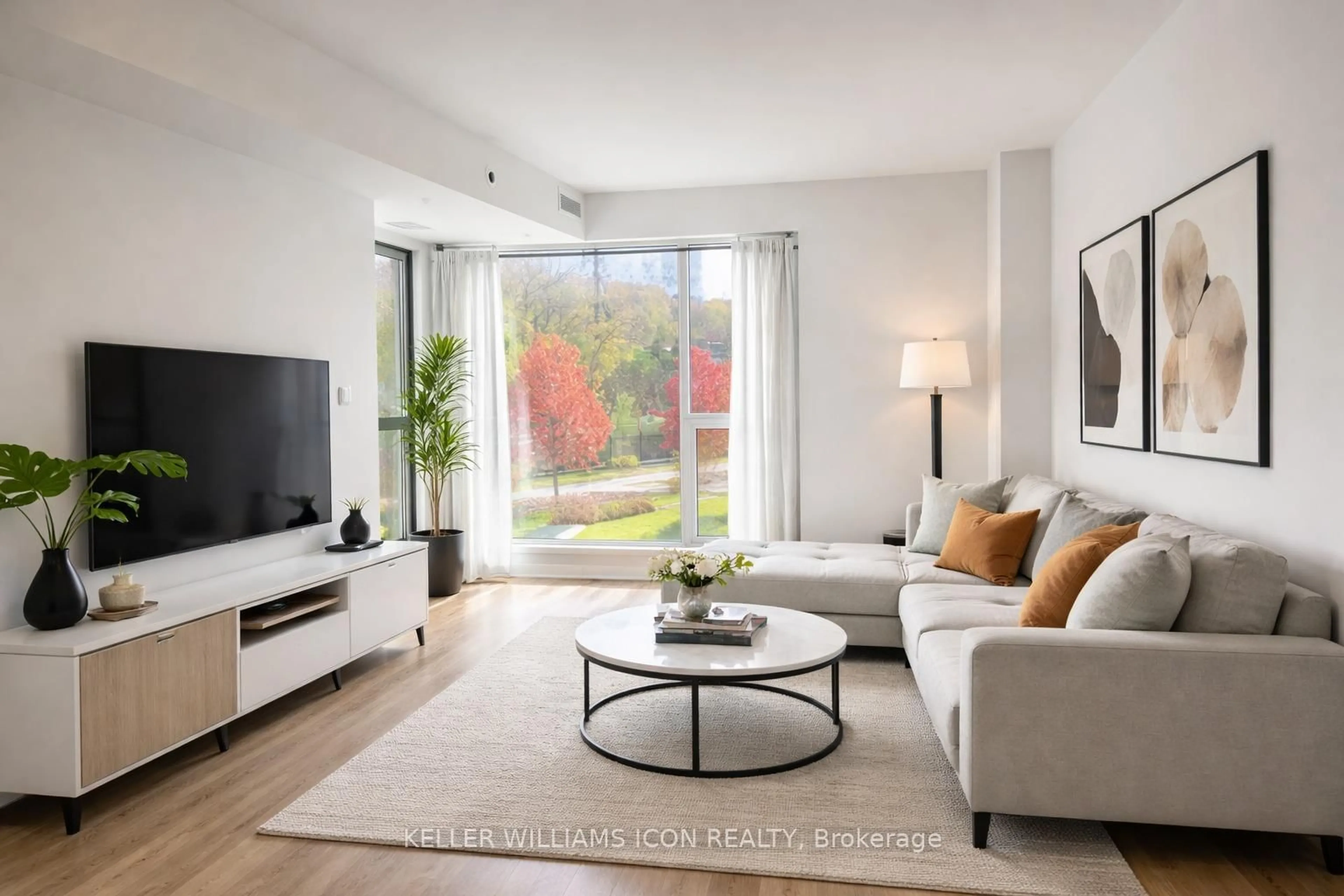 Living room with furniture, unknown for 300A Lett St #206, Ottawa Ontario K1R 0A8