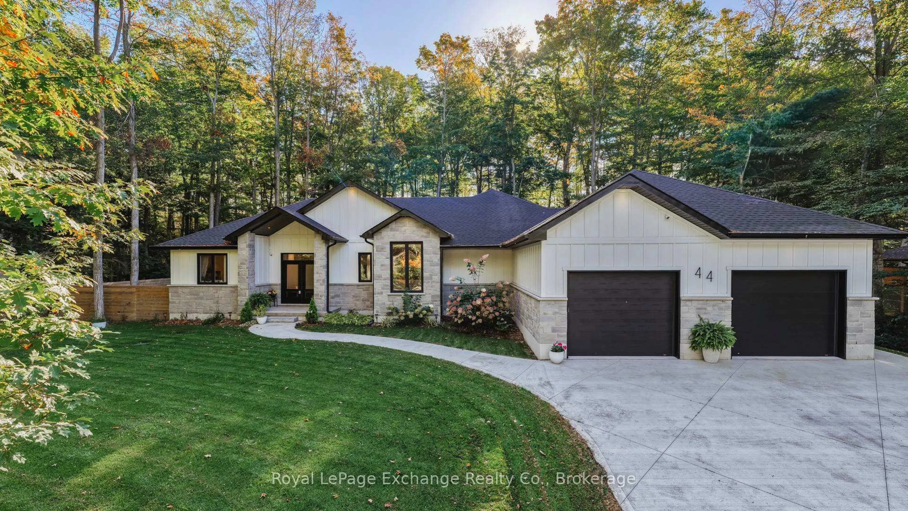 Home with brick exterior material, street for 44 Blairs Tr, Huron-Kinloss Ontario N0G 2R0