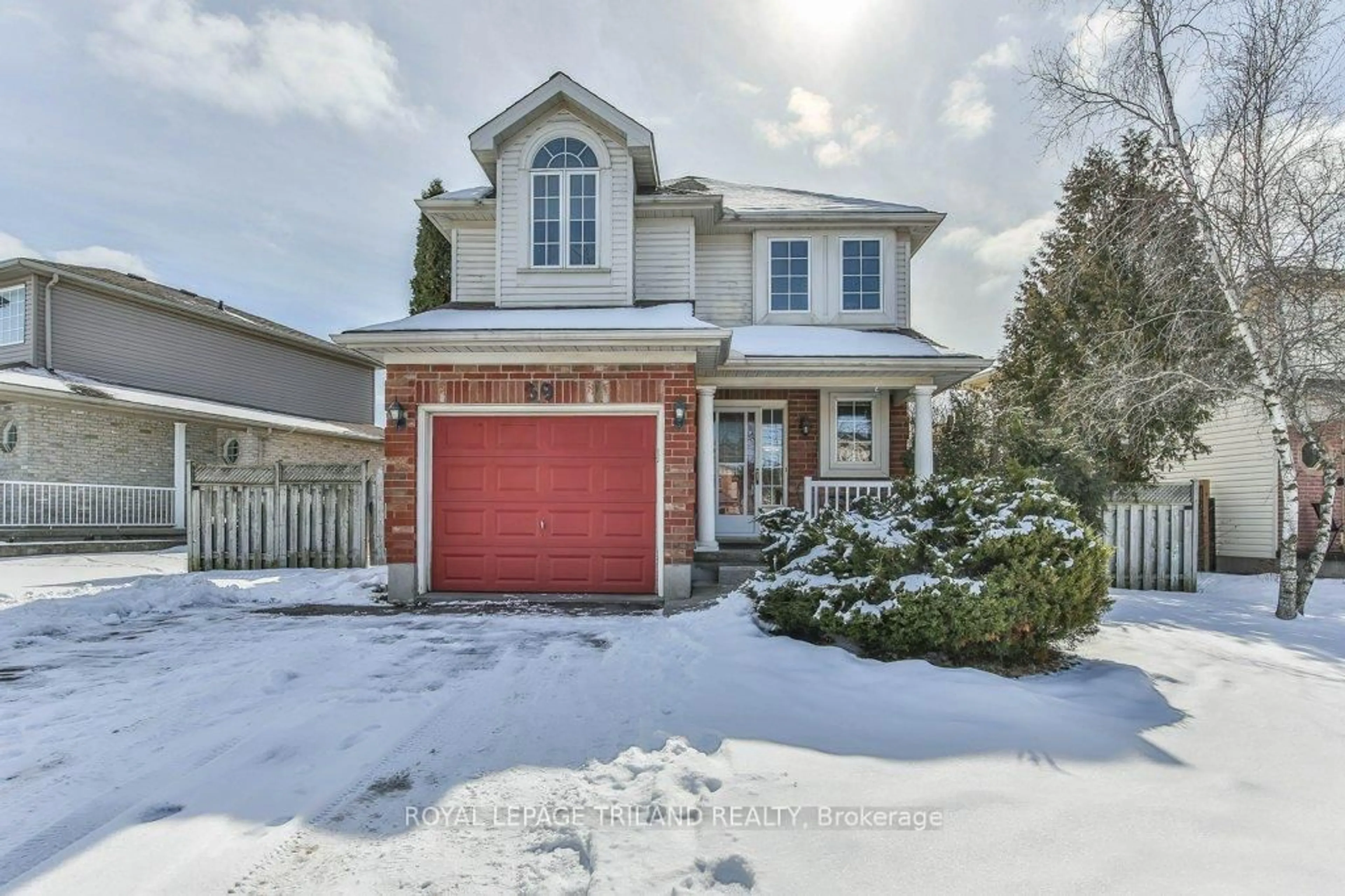 Home with brick exterior material, street for 39 BELLROCK Cres, London East Ontario N5V 4M6