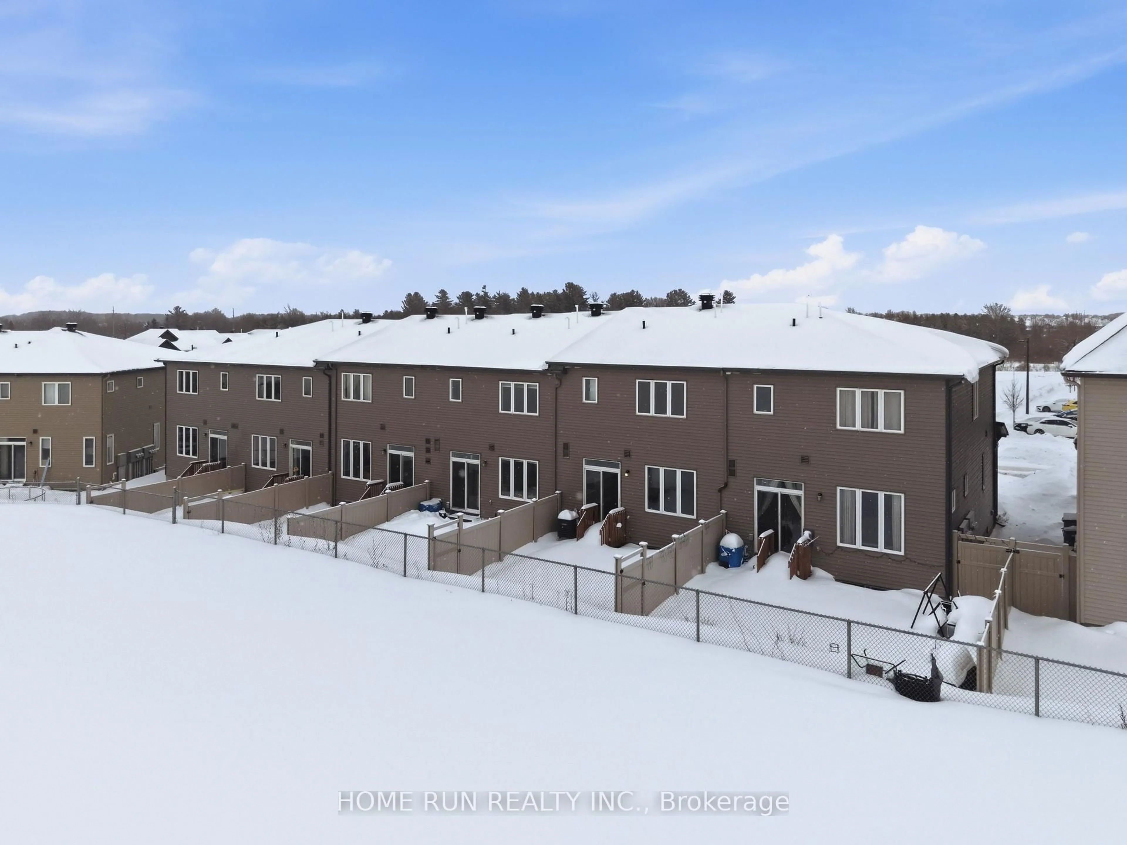 A pic from outside/outdoor area/front of a property/back of a property/a pic from drone, mountain view for 173 Bending Way, Ottawa Ontario K2J 6P2