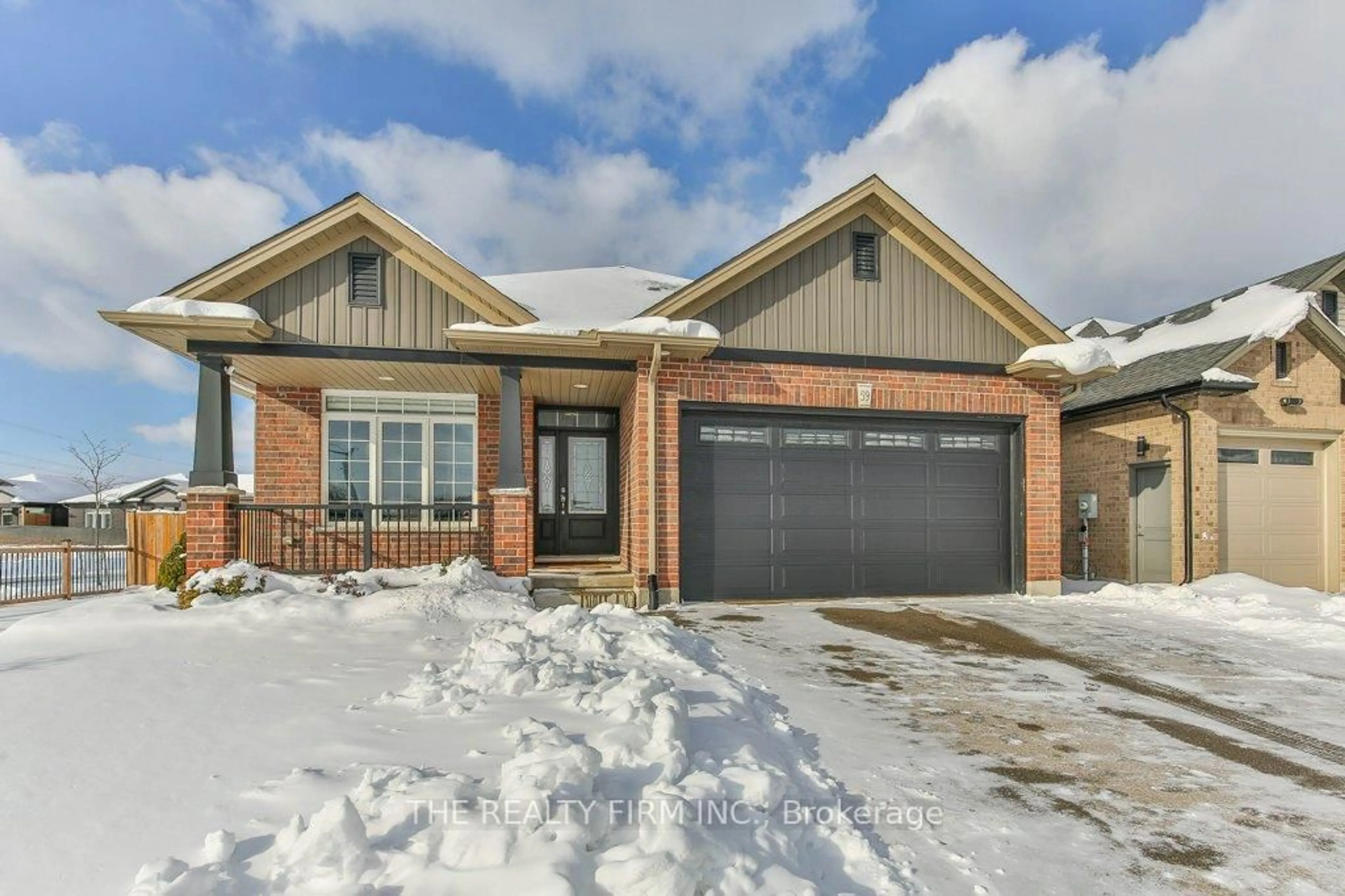 Home with brick exterior material, street for 59 Freeman Lane, Central Elgin Ontario N5P 0E5