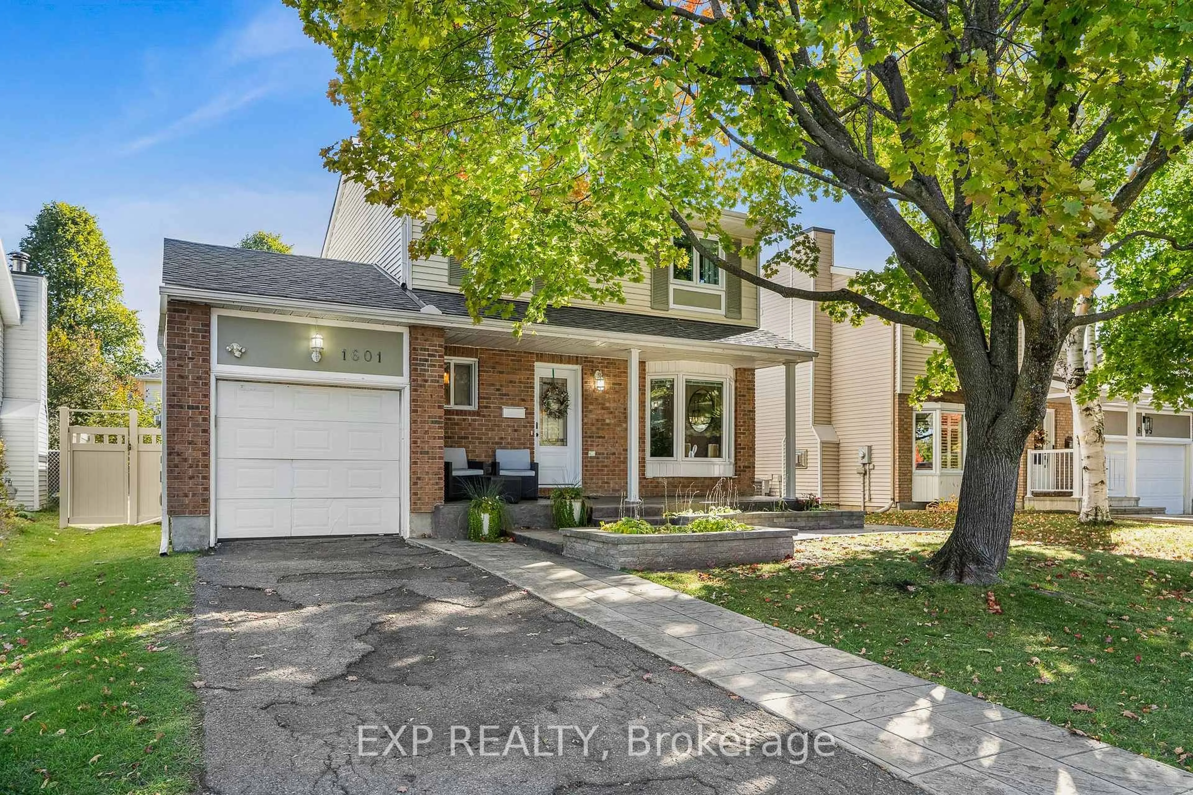 Home with brick exterior material, street for 1601 BOTTRIELL Way, Ottawa Ontario K4A 1W5