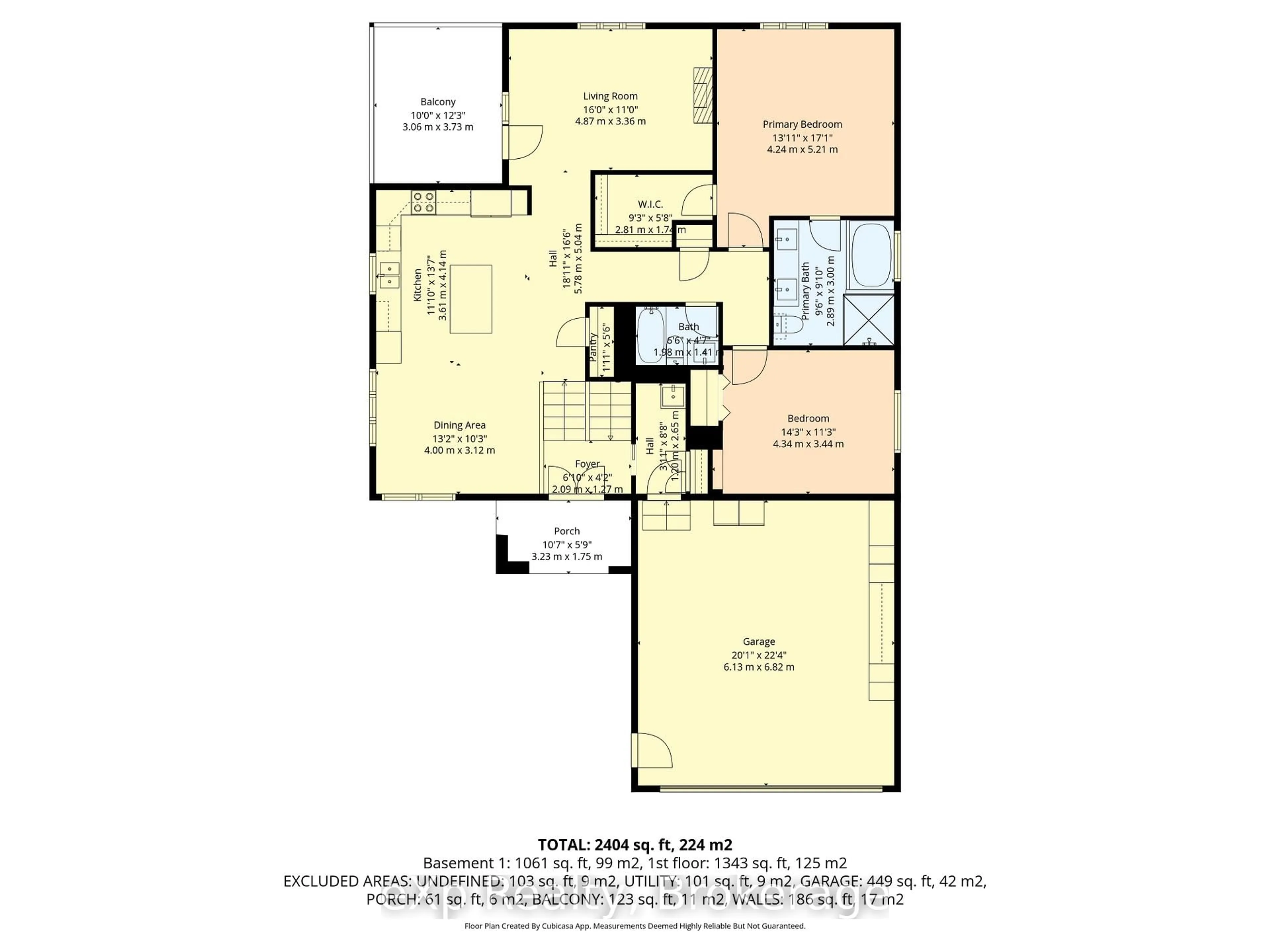 Floor plan for 185 Ruby's Cres, Wellington North Ontario N0G 2L2